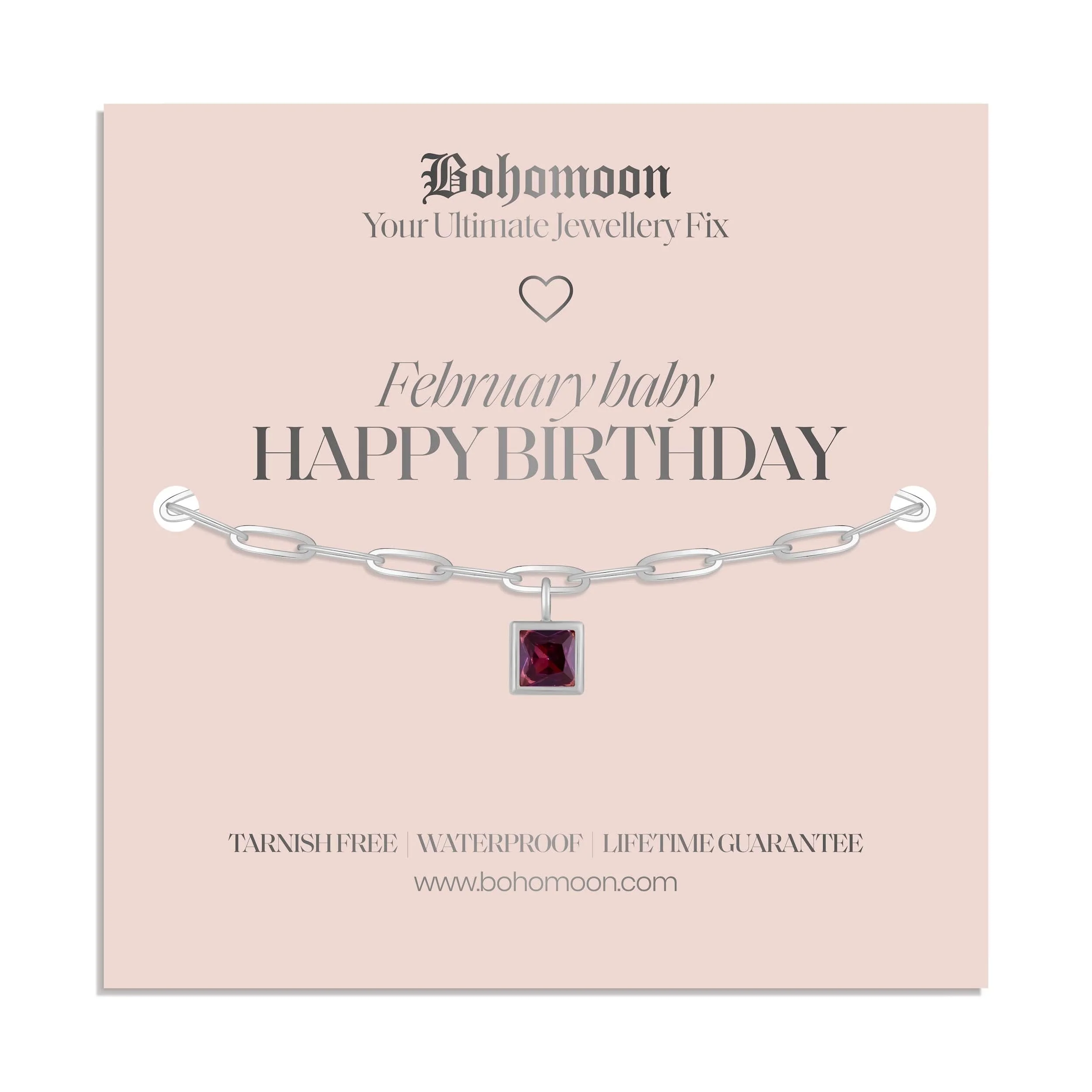 Happy Birthday Birthstone Bracelet - Image 49