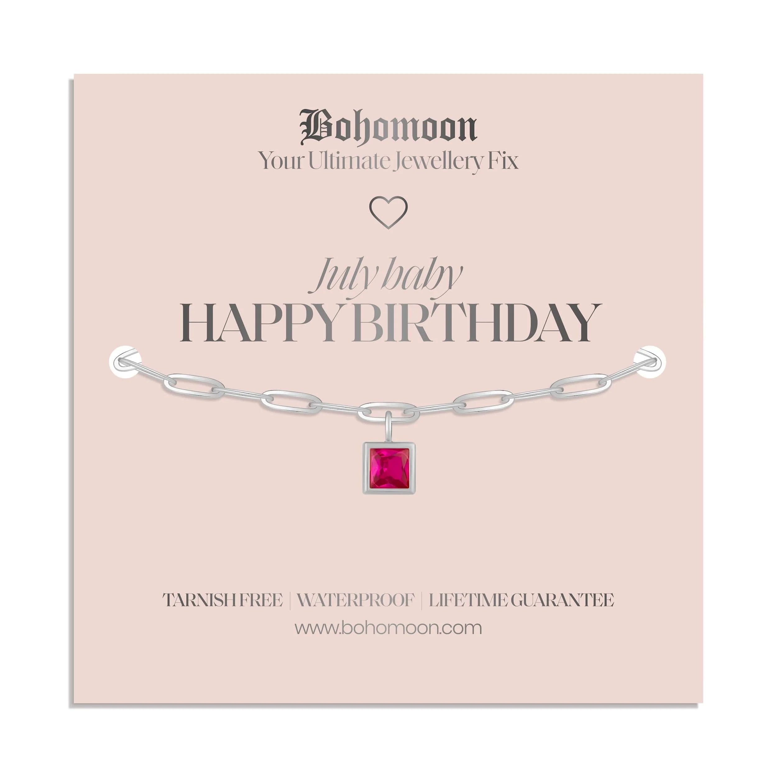 Happy Birthday Birthstone Bracelet - Image 59