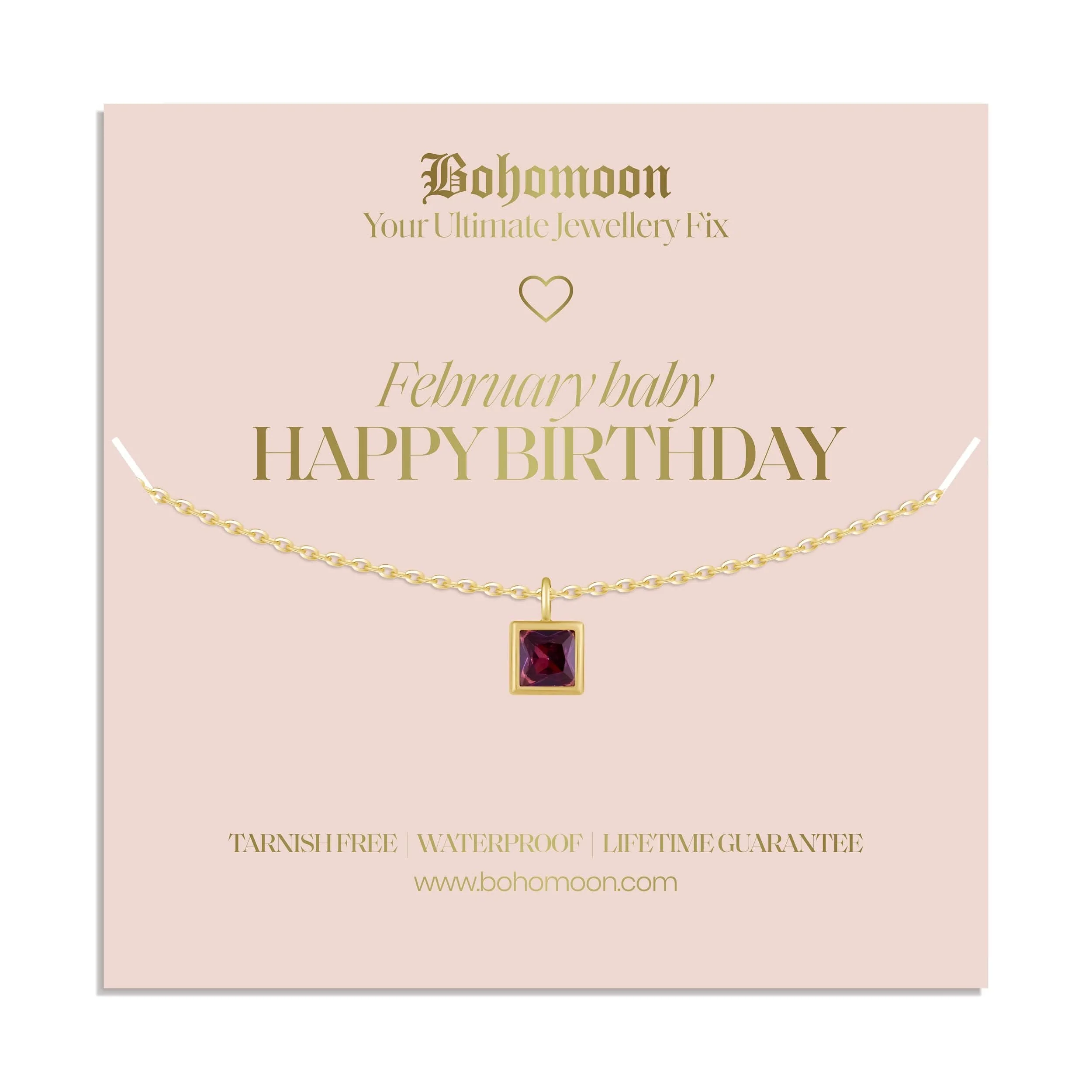 Happy Birthday Birthstone Necklace - Image 27