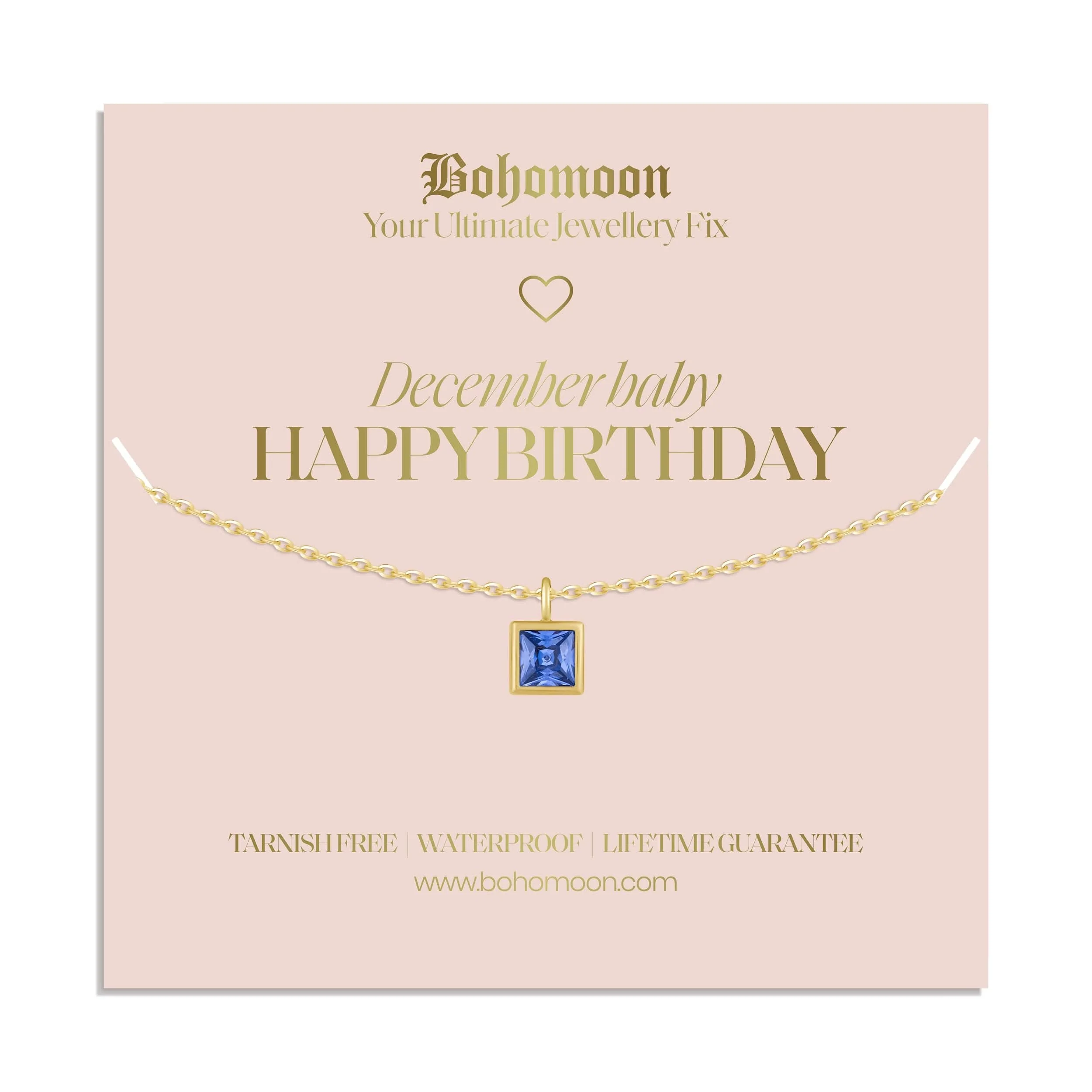 Happy Birthday Birthstone Necklace - Image 47