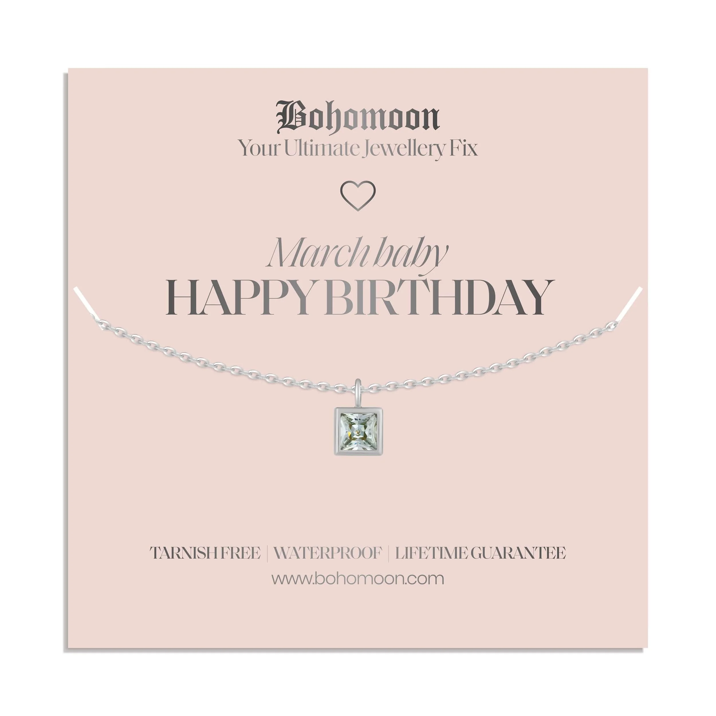 Happy Birthday Birthstone Necklace - Image 53