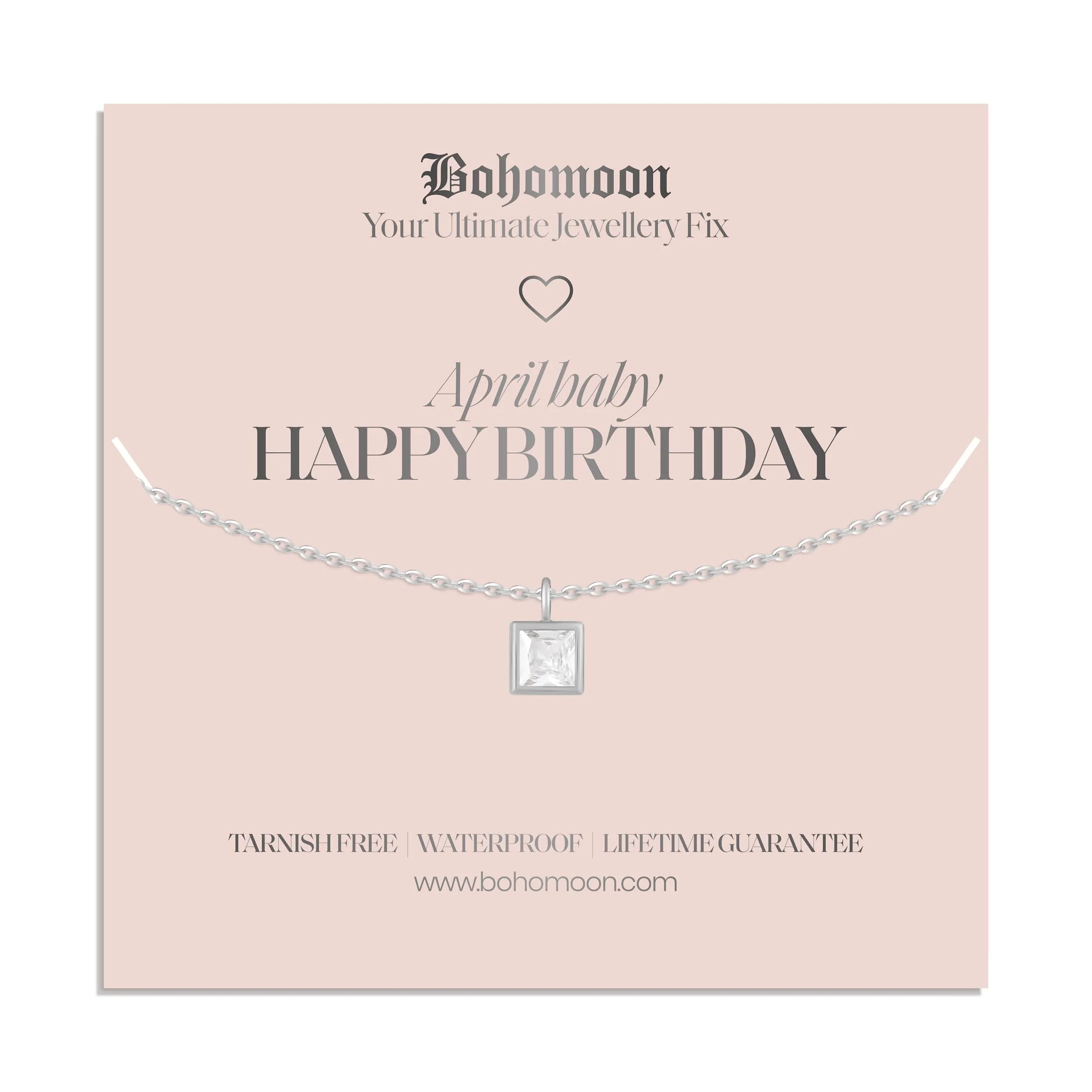 Happy Birthday Birthstone Necklace - Image 55