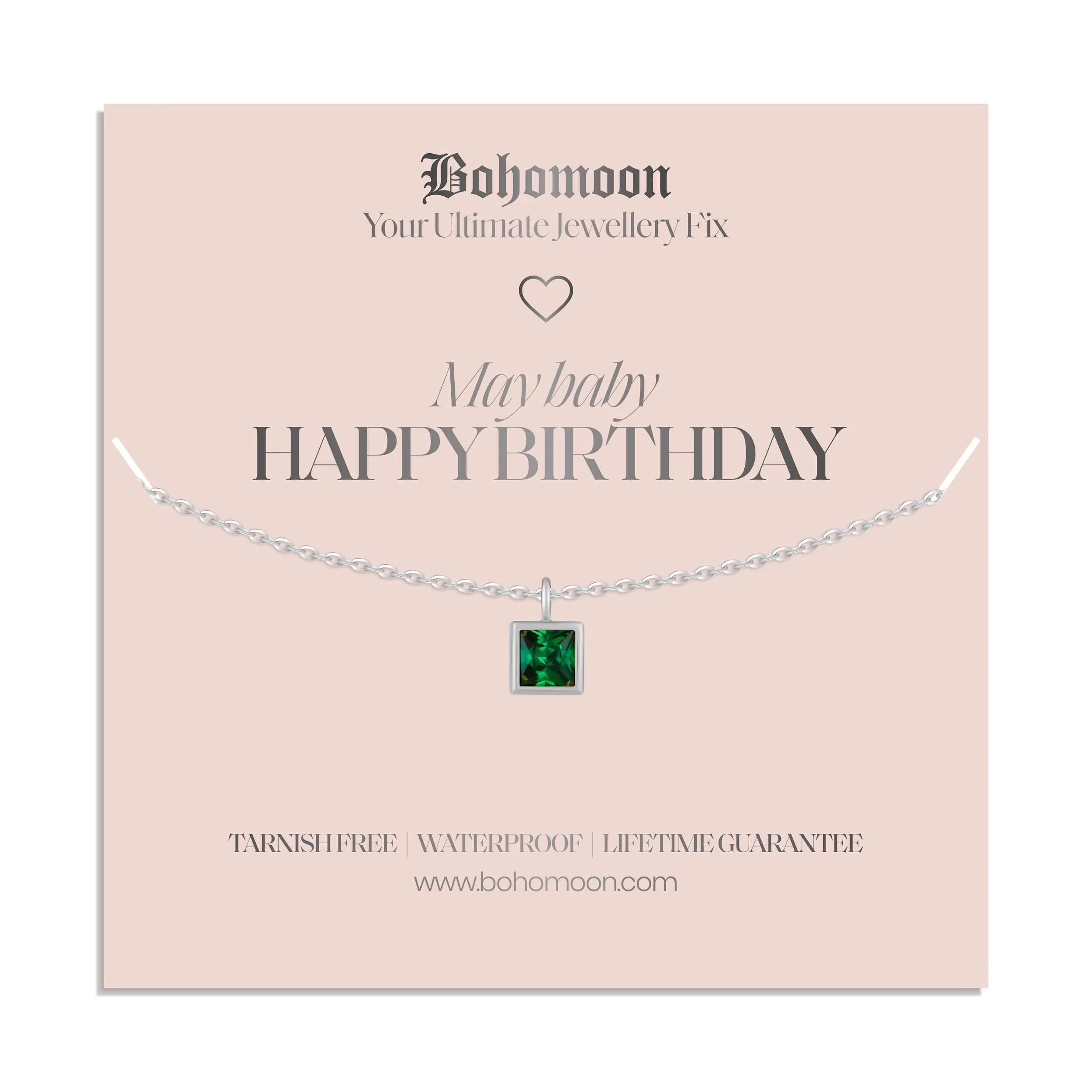 Happy Birthday Birthstone Necklace - Image 57