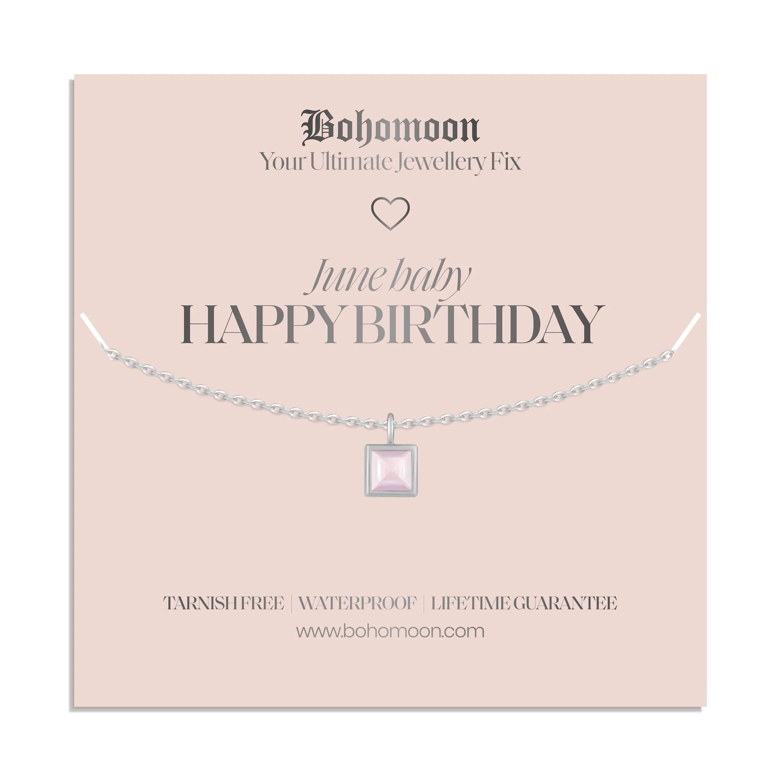 Happy Birthday Birthstone Necklace - Image 59