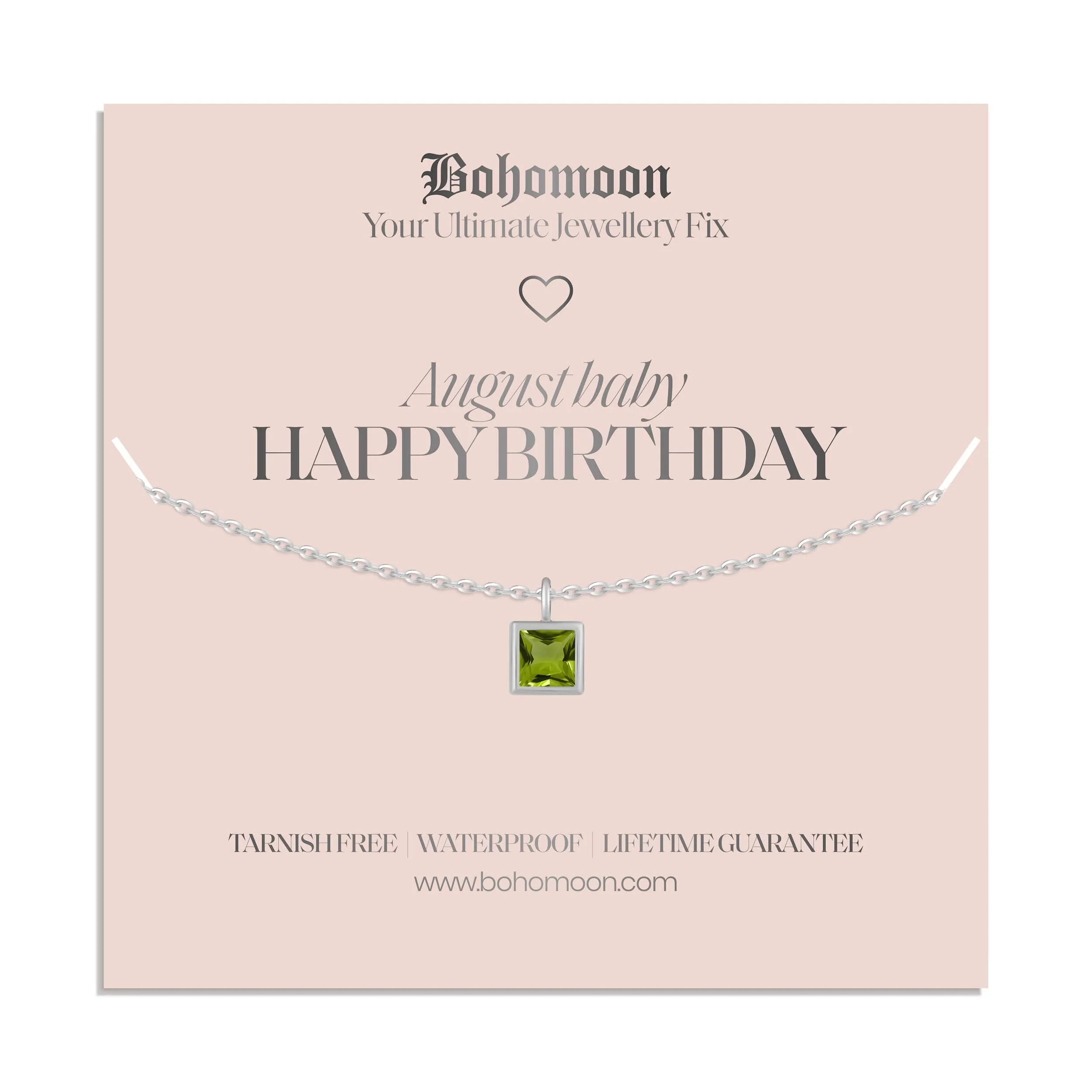 Happy Birthday Birthstone Necklace - Image 63