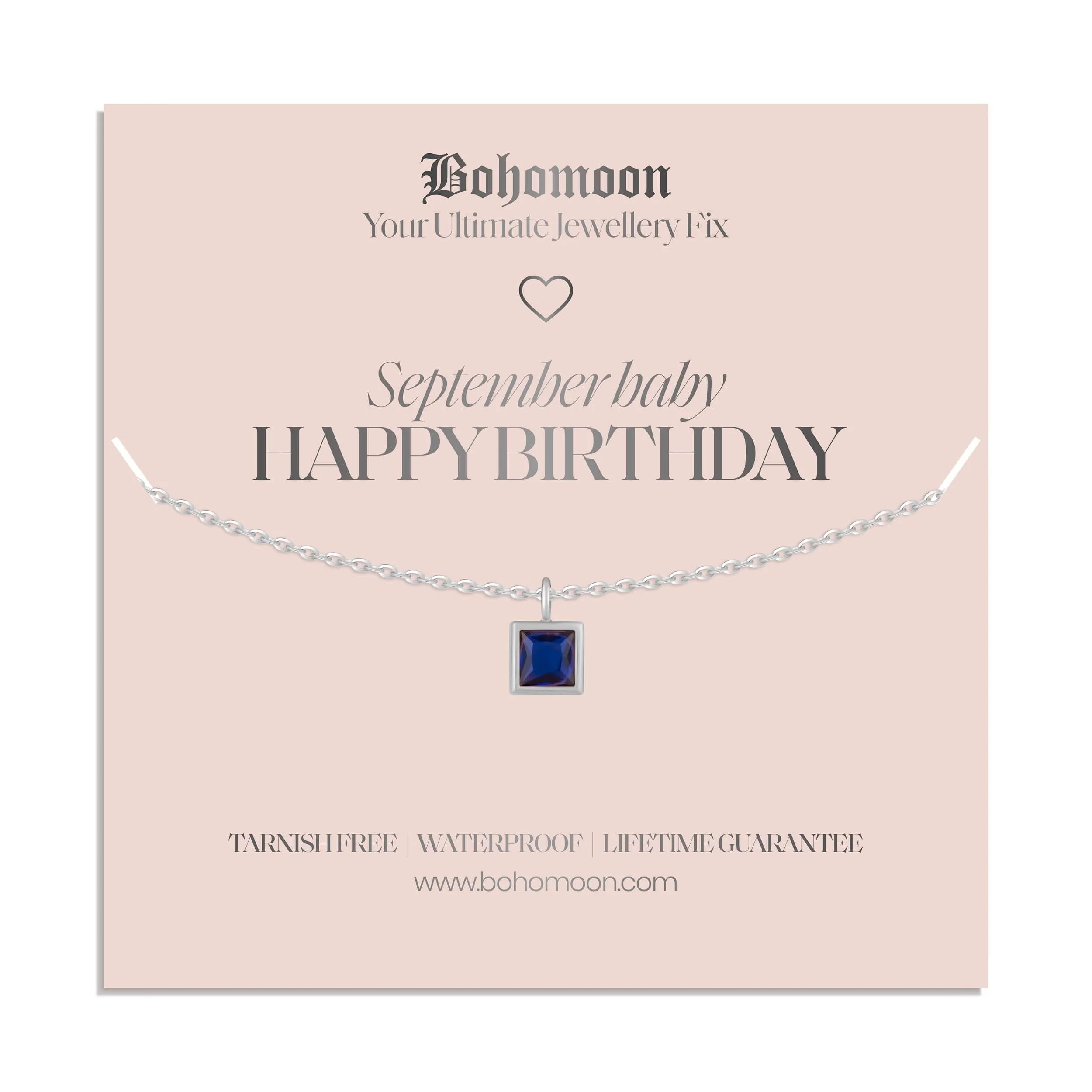 Happy Birthday Birthstone Necklace - Image 65