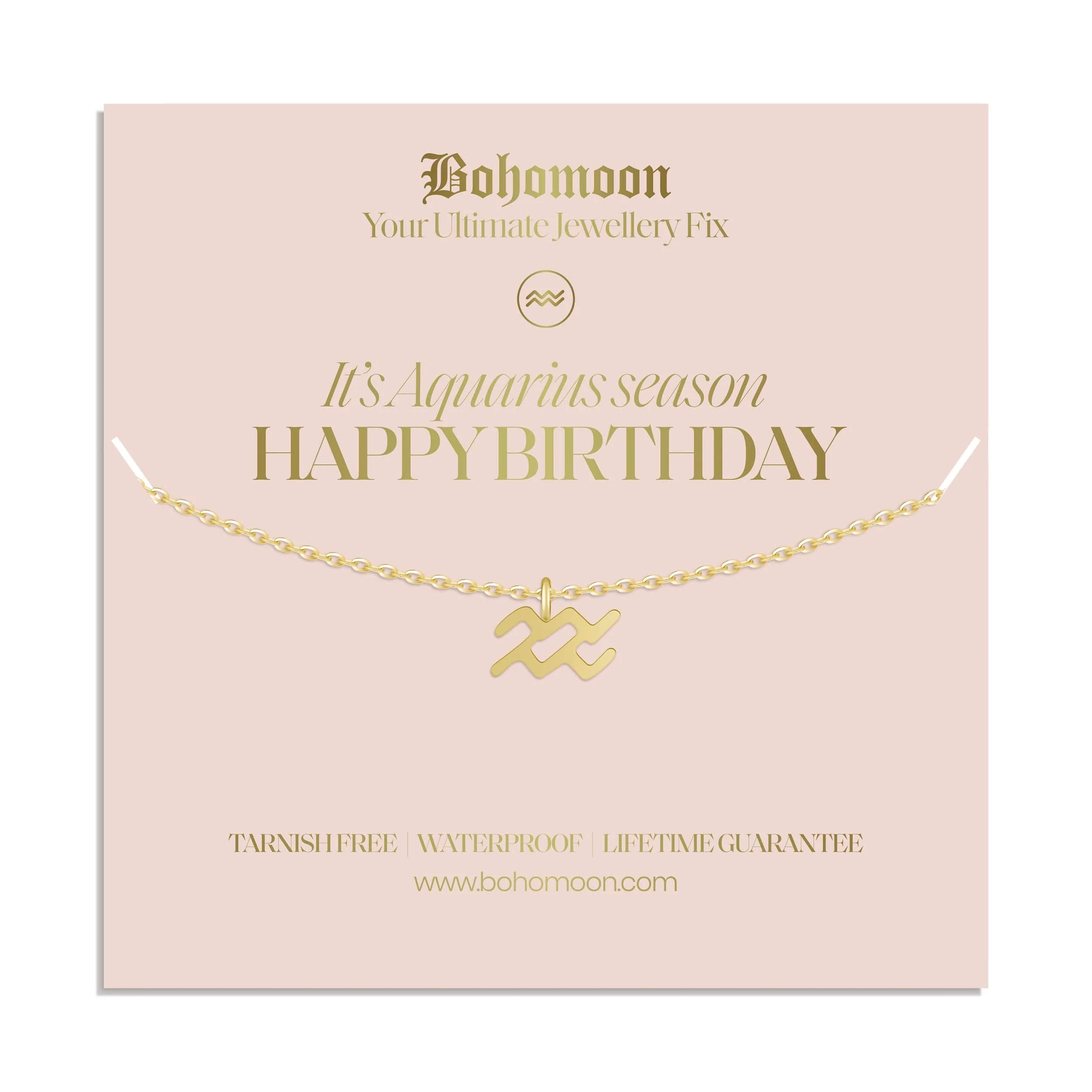 Happy Birthday Zodiac Necklace - Image 11