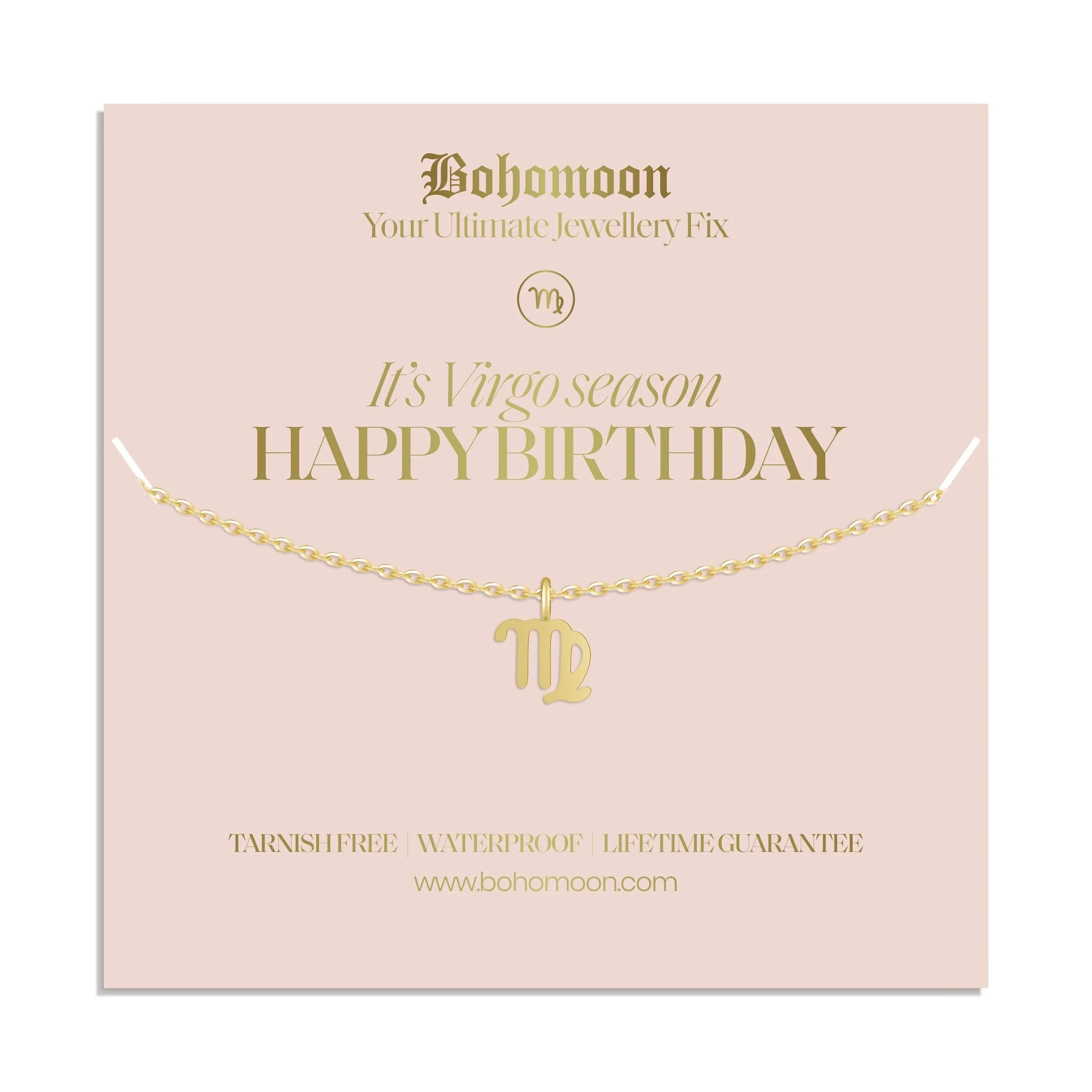 Happy Birthday Zodiac Necklace - Image 25
