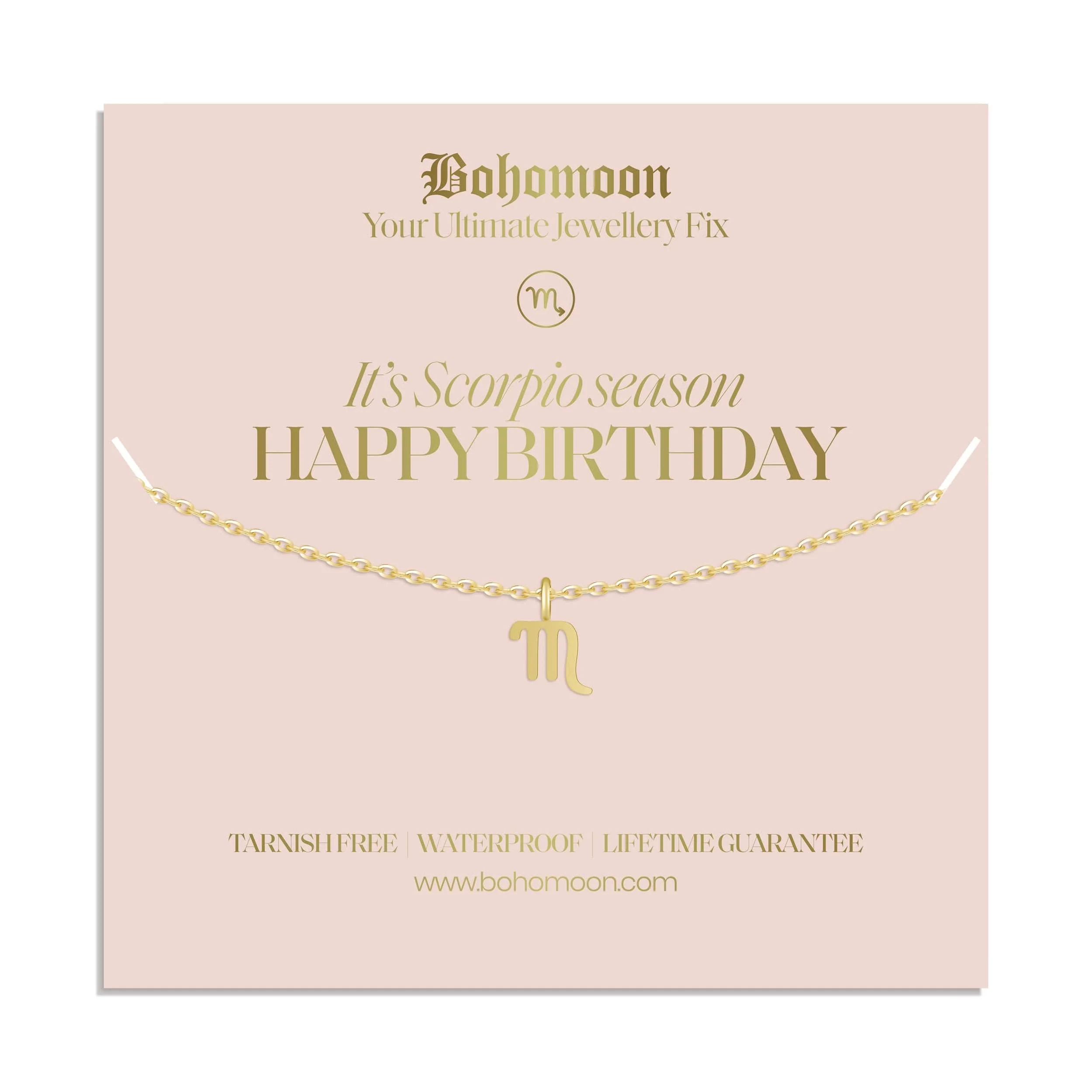 Happy Birthday Zodiac Necklace - Image 29