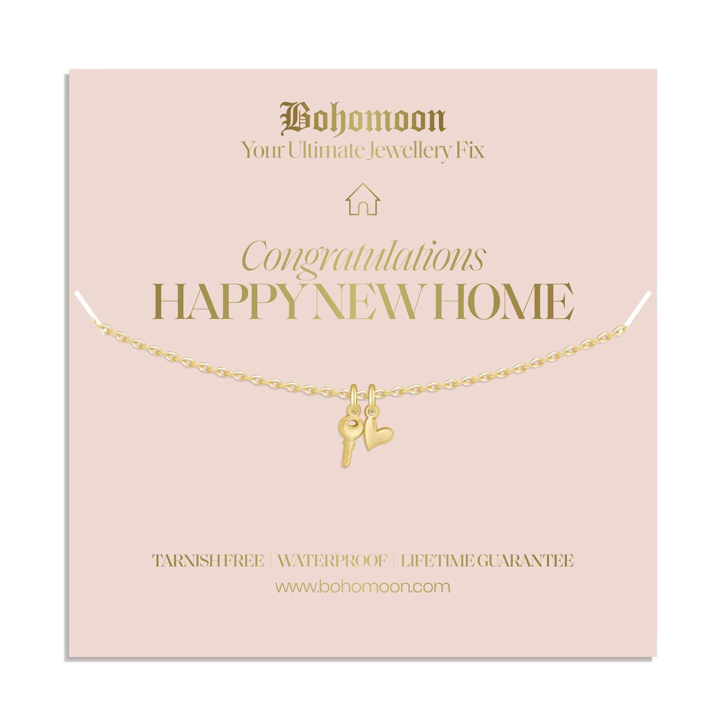Happy New Home Necklace
