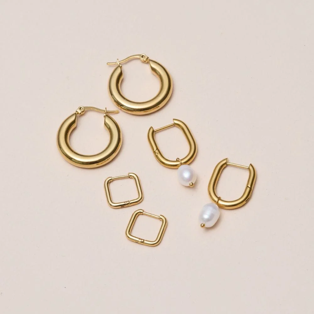 Harper Hoop Earrings - Image 2
