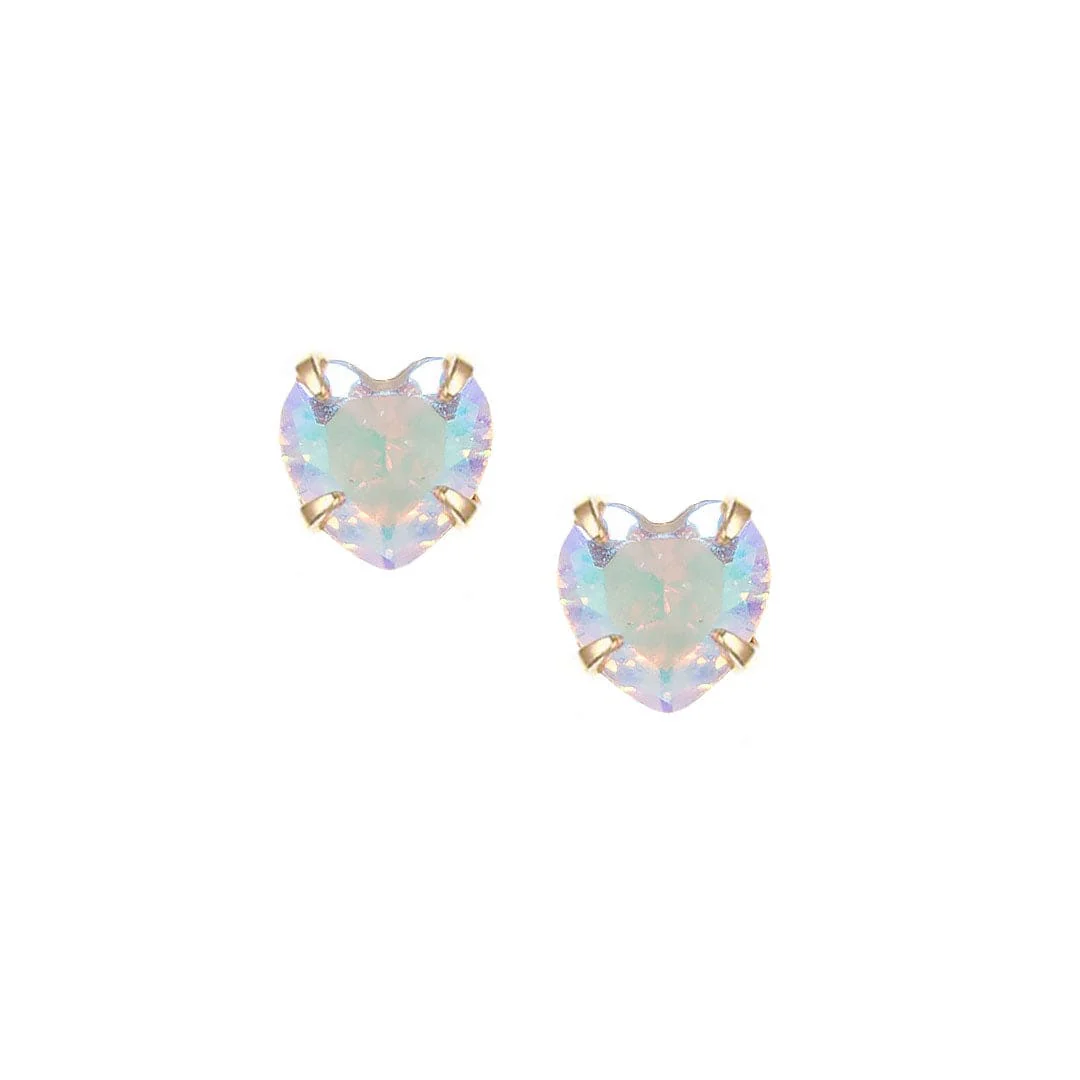 Heart Birthstone Earrings - Image 17