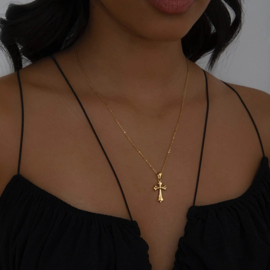 Heavenly Cross Necklace - Image 4