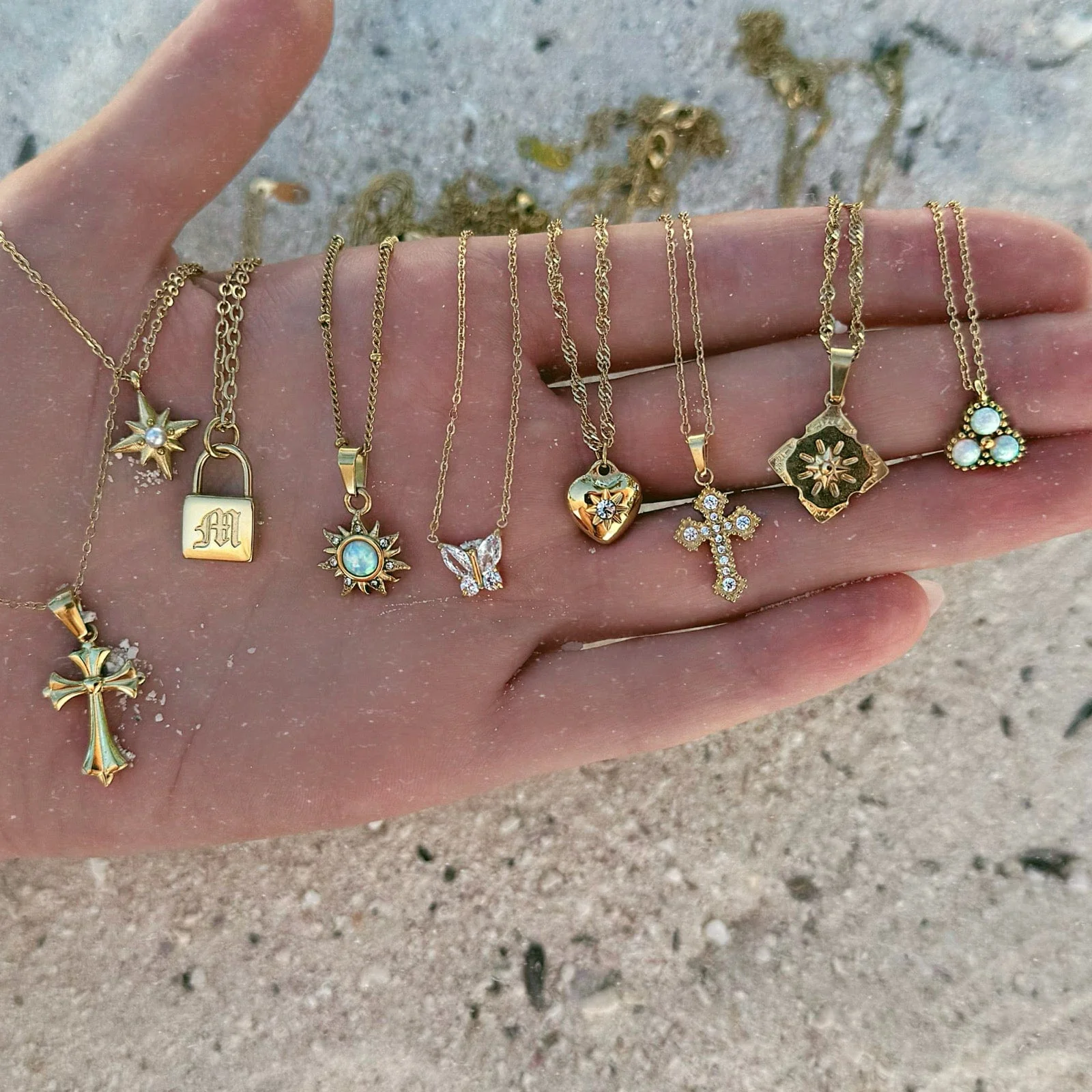 Heavenly Cross Necklace - Image 6