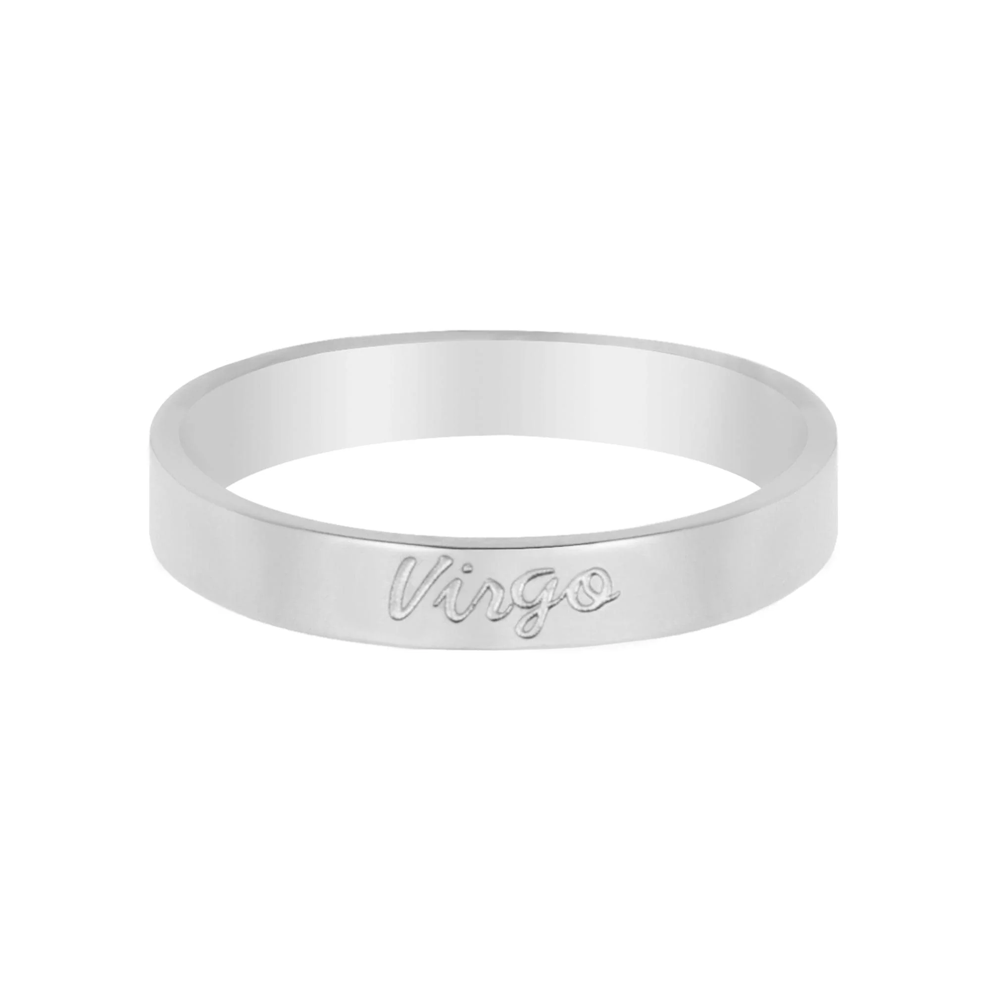 Italic Zodiac Ring Silver - Image 17