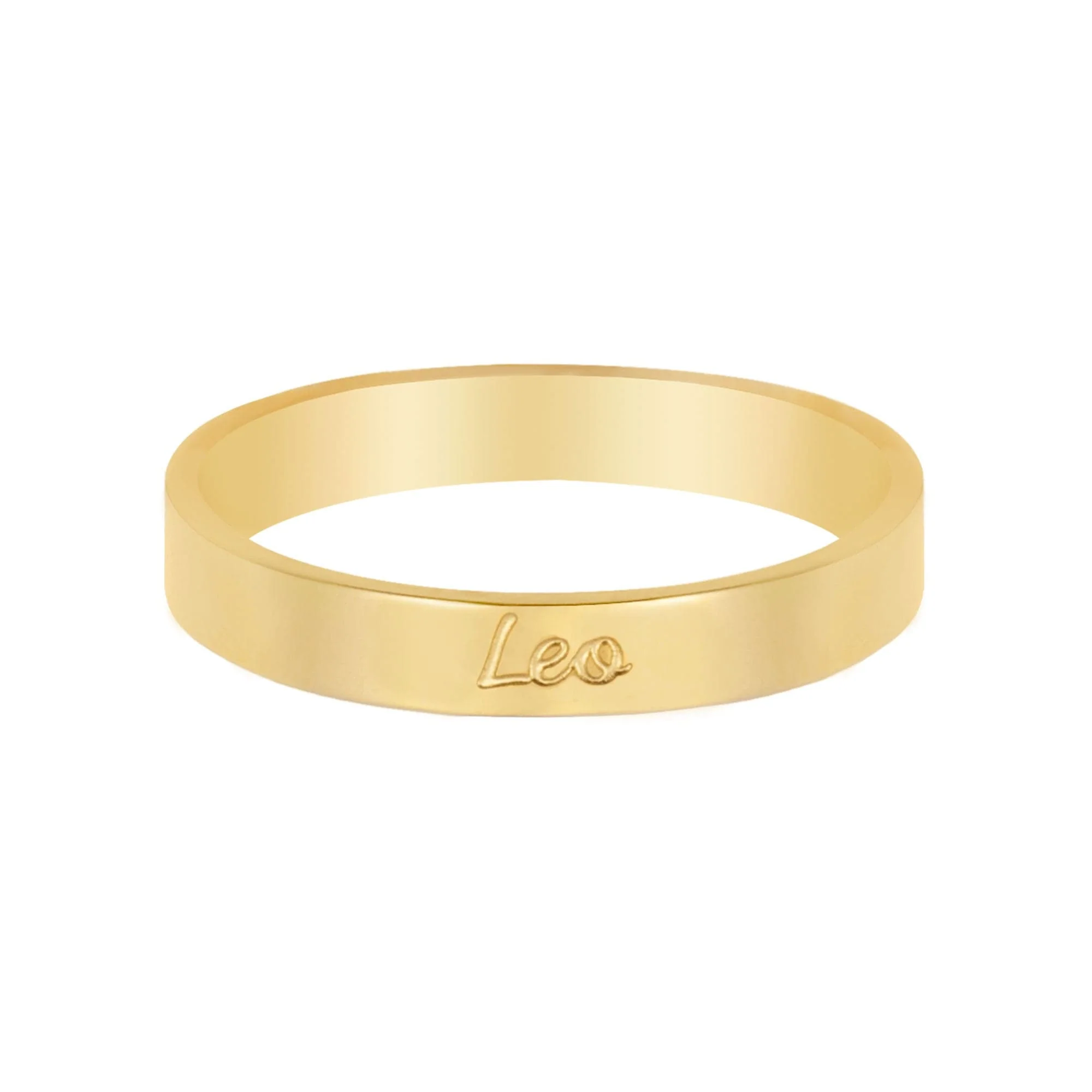 Italic Zodiac Ring Gold - Image 14