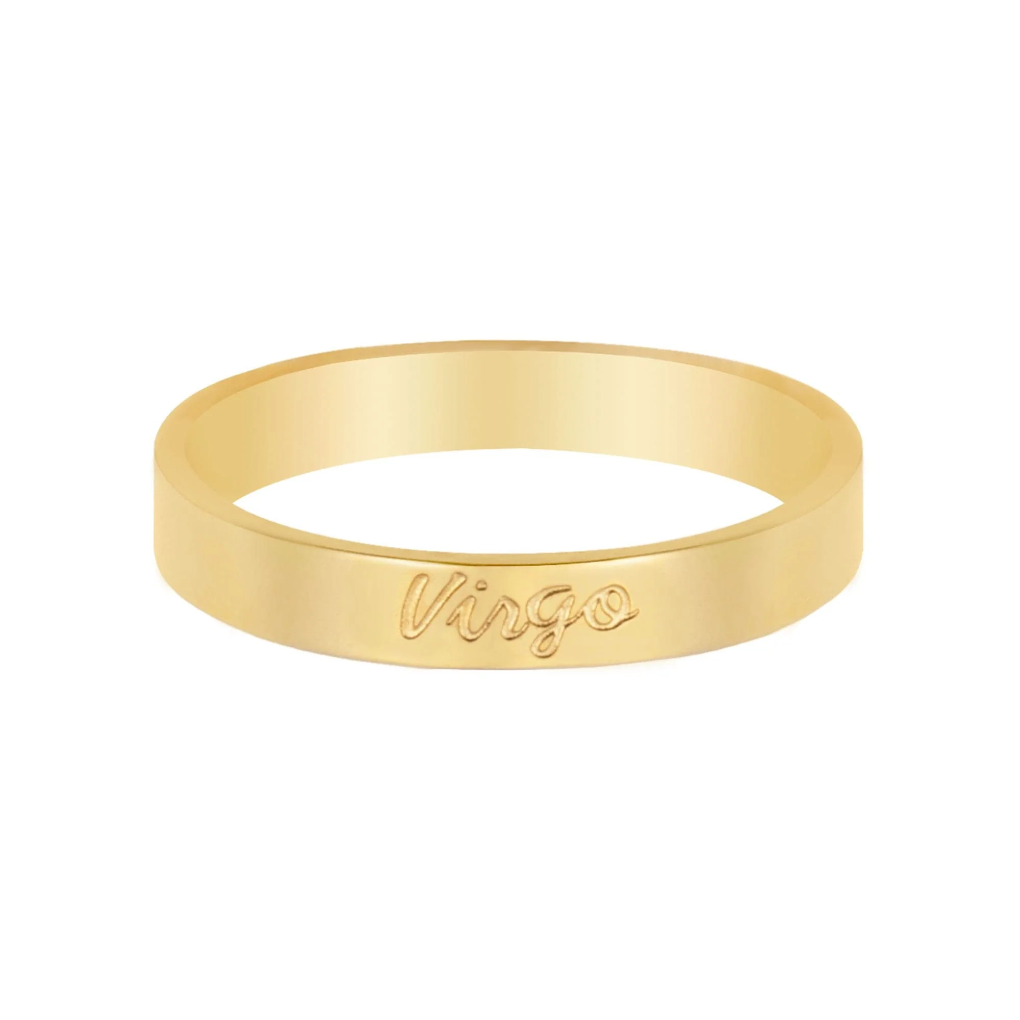 Italic Zodiac Ring Gold - Image 22