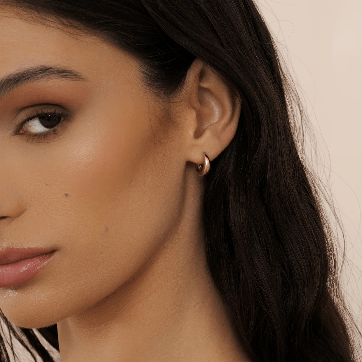 Janelle Hoop Earrings - Image 2