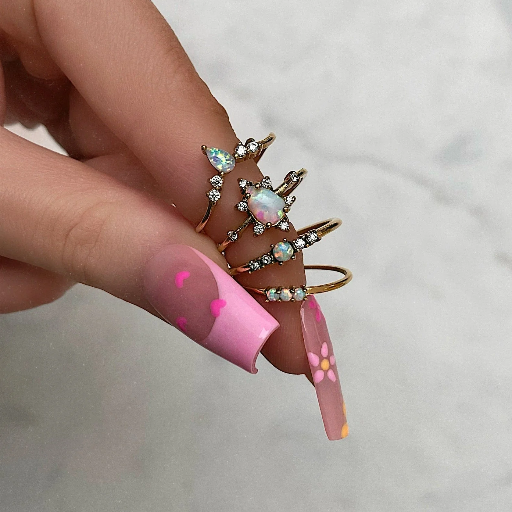 Juliette Opal Ring - Image 3