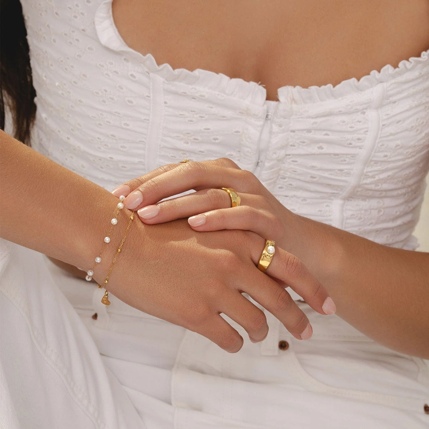 Kimmie Pearl Bracelet - Image 2