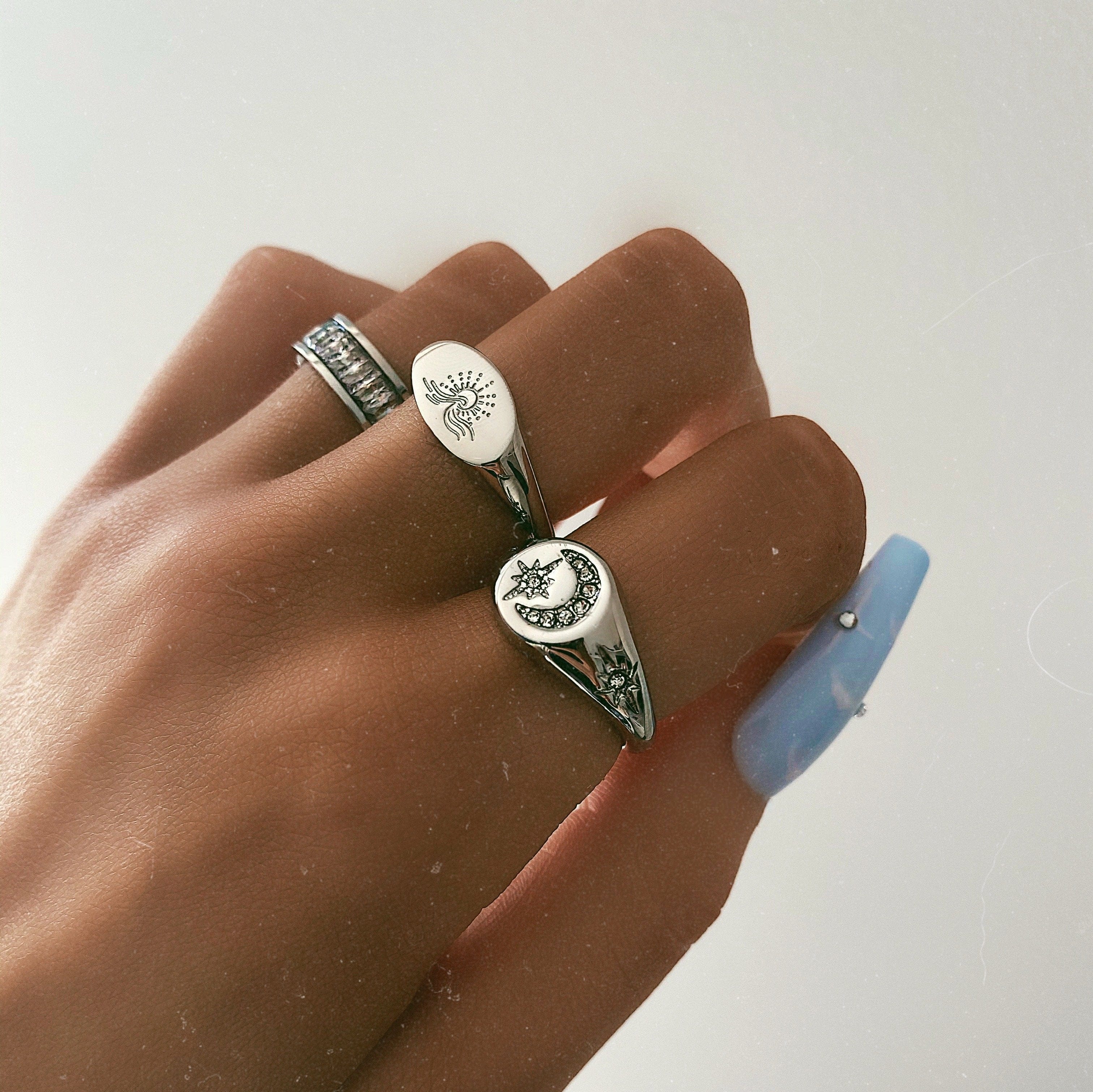 Luna Signet Ring - Image 11