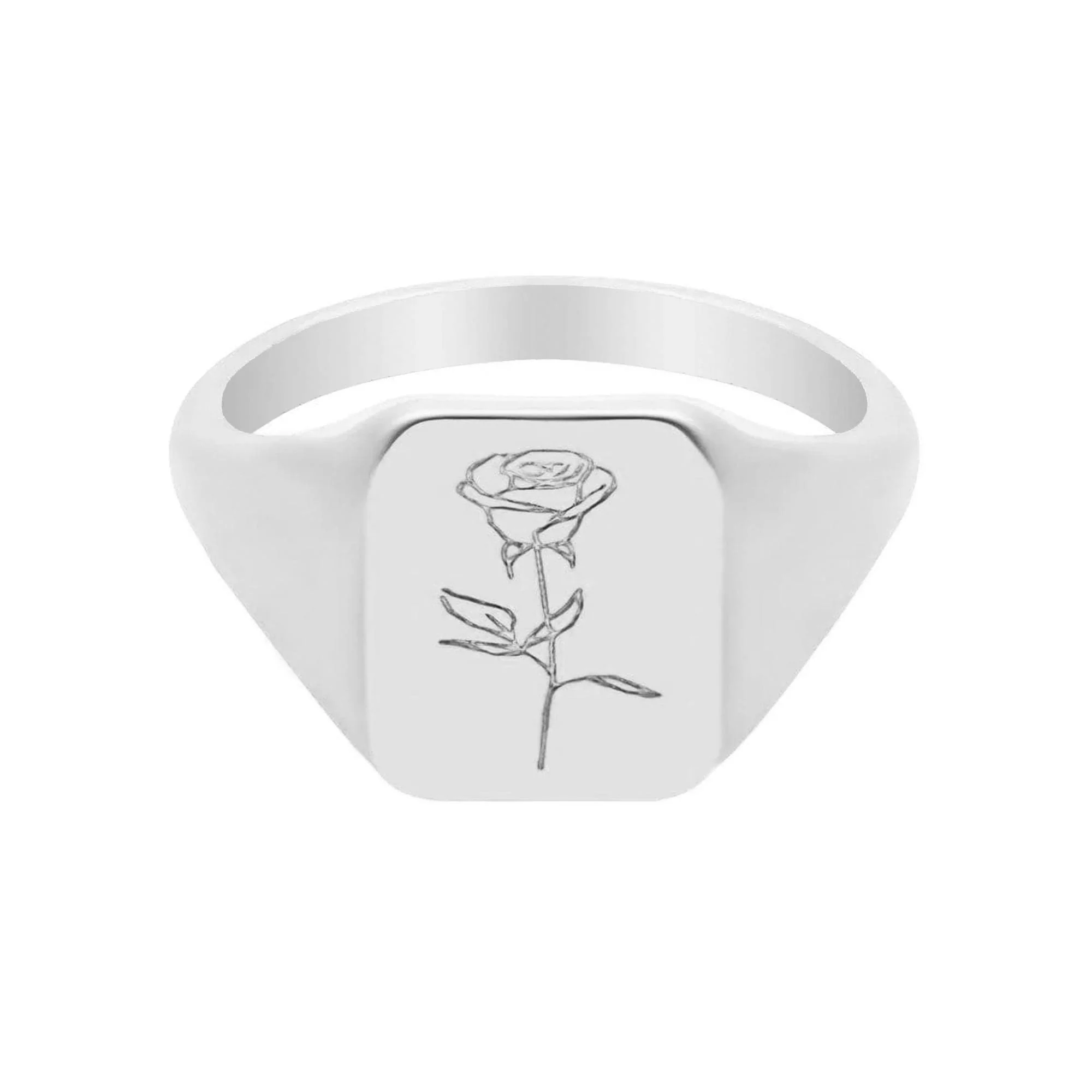 La Vie En Rose Signet Ring - Image 7