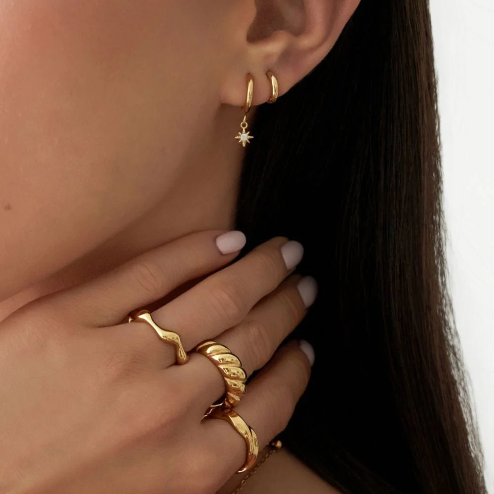 Layla Hoop Earrings - Image 4