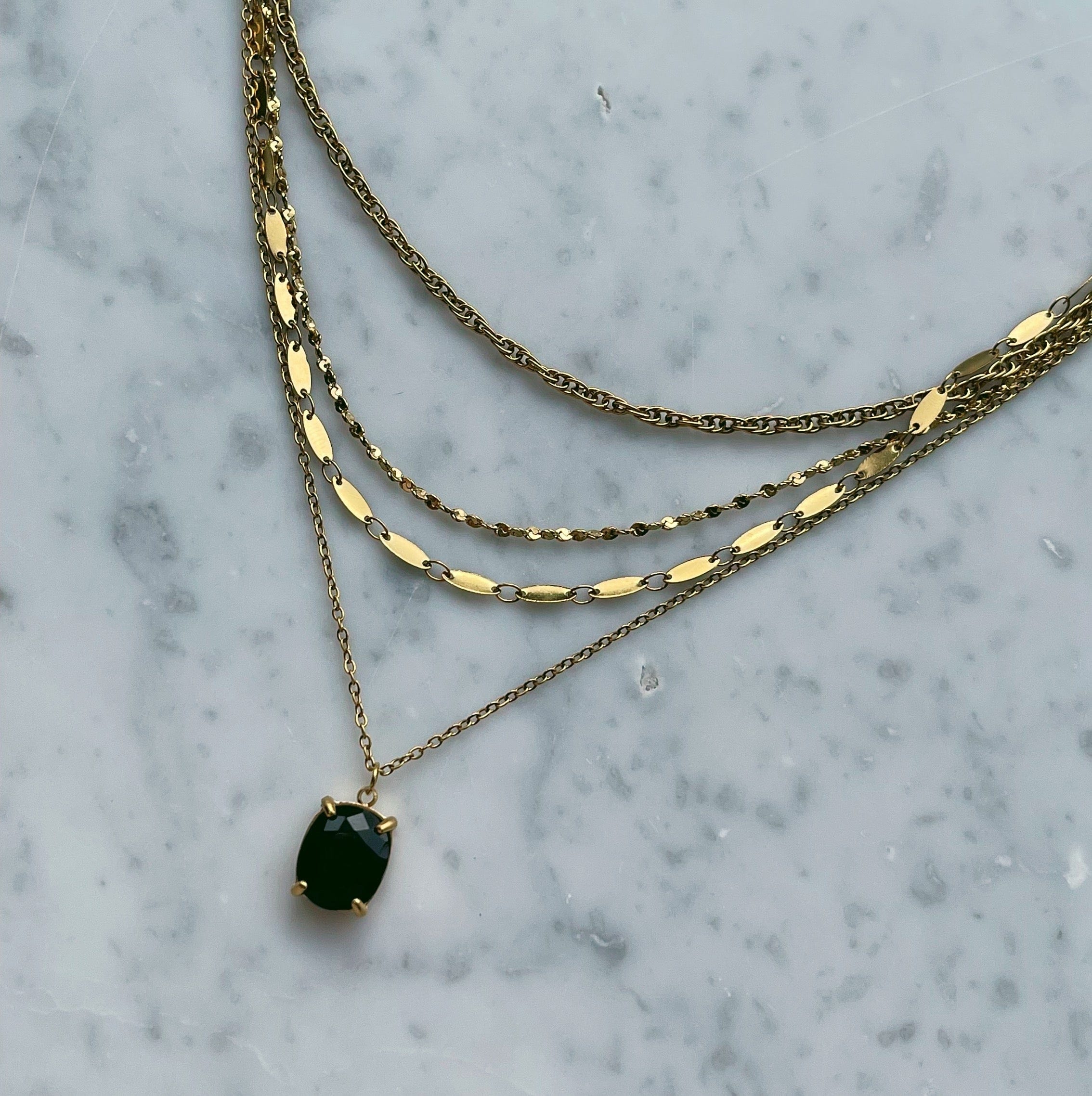 Lennon Layered Necklace - Image 3