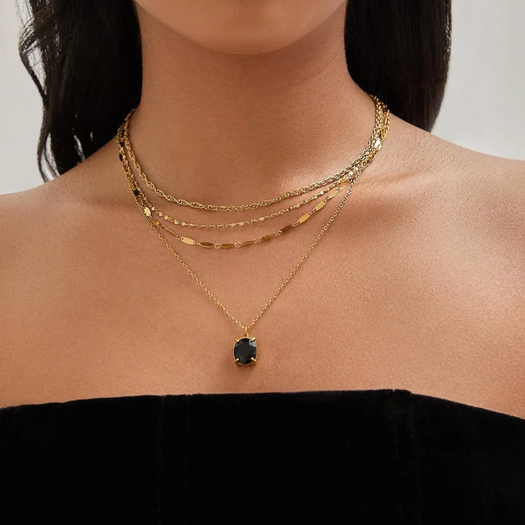 Lennon Layered Necklace - Image 5
