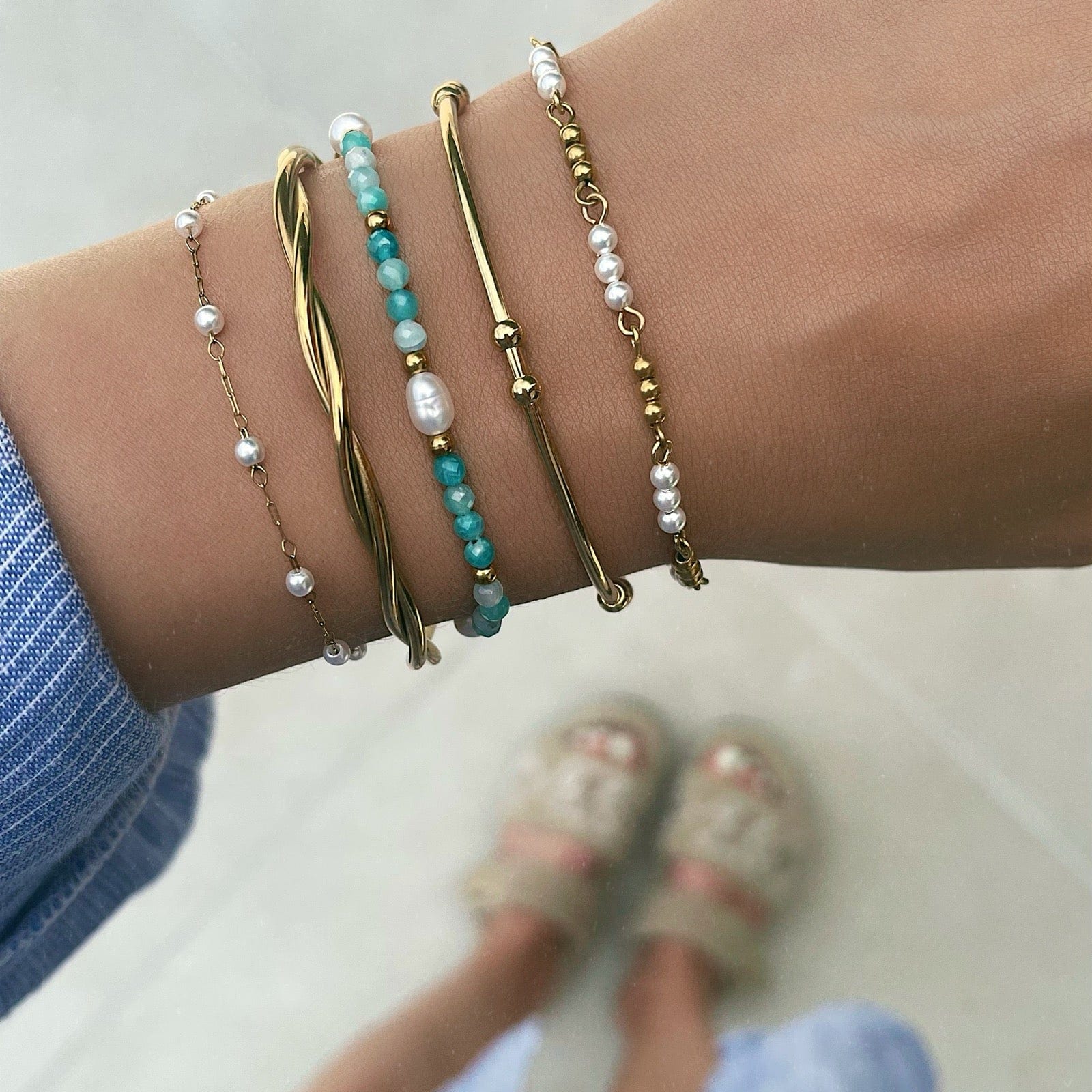 Spencer Pearl Bracelet - Image 7