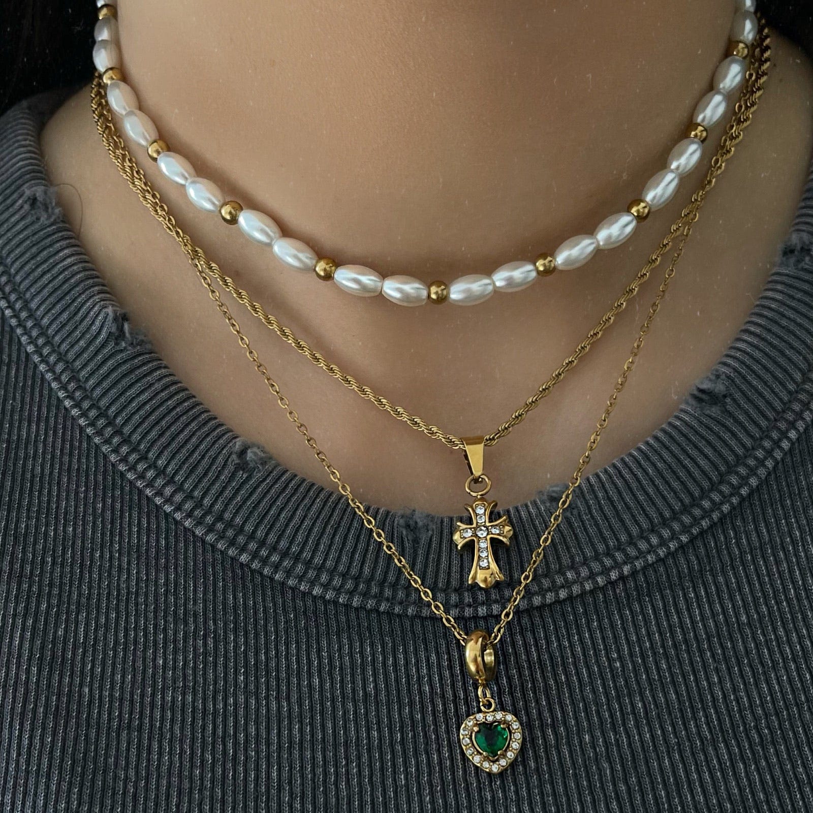 Lillie Cross Necklace - Image 7