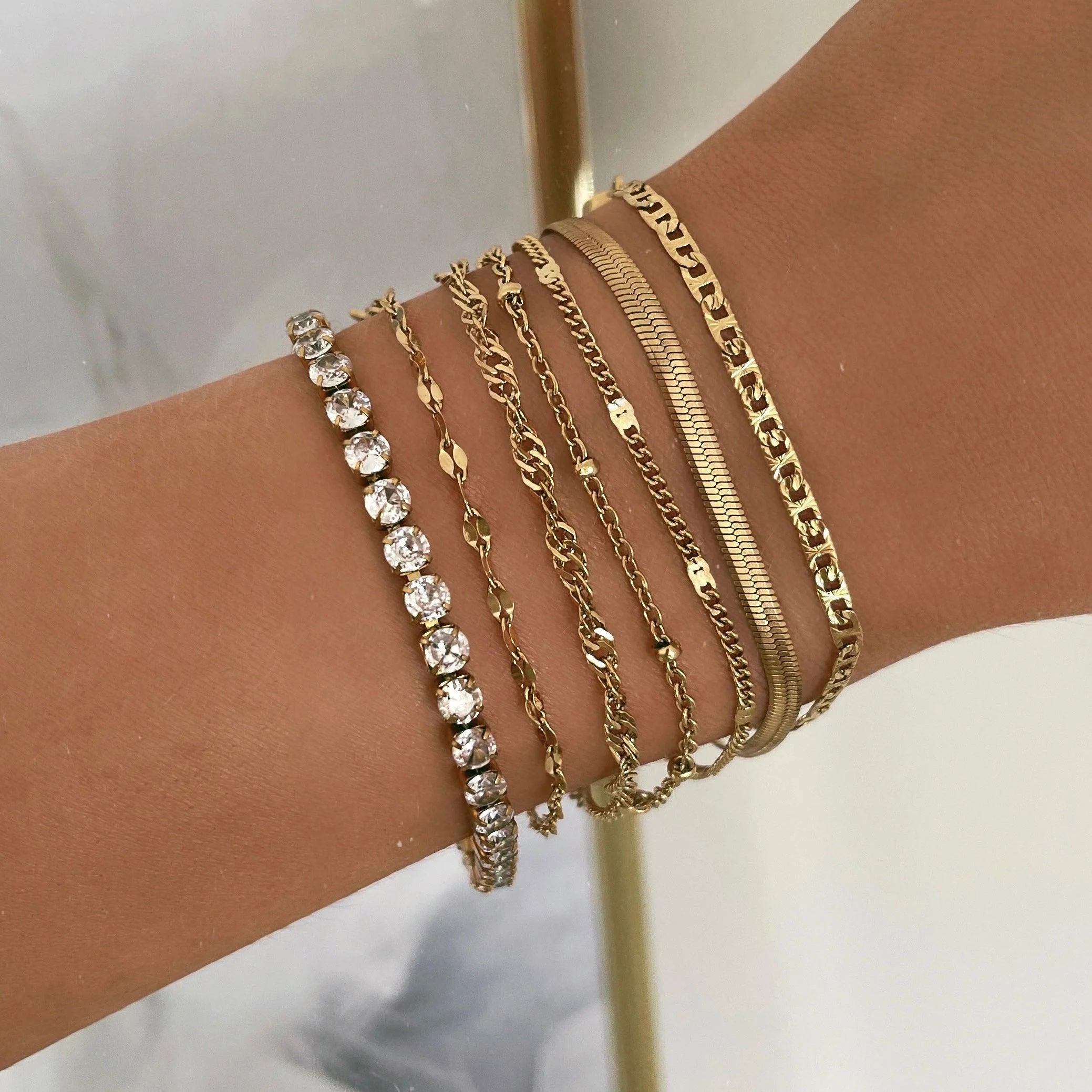 Louise Tennis Bracelet - Image 9