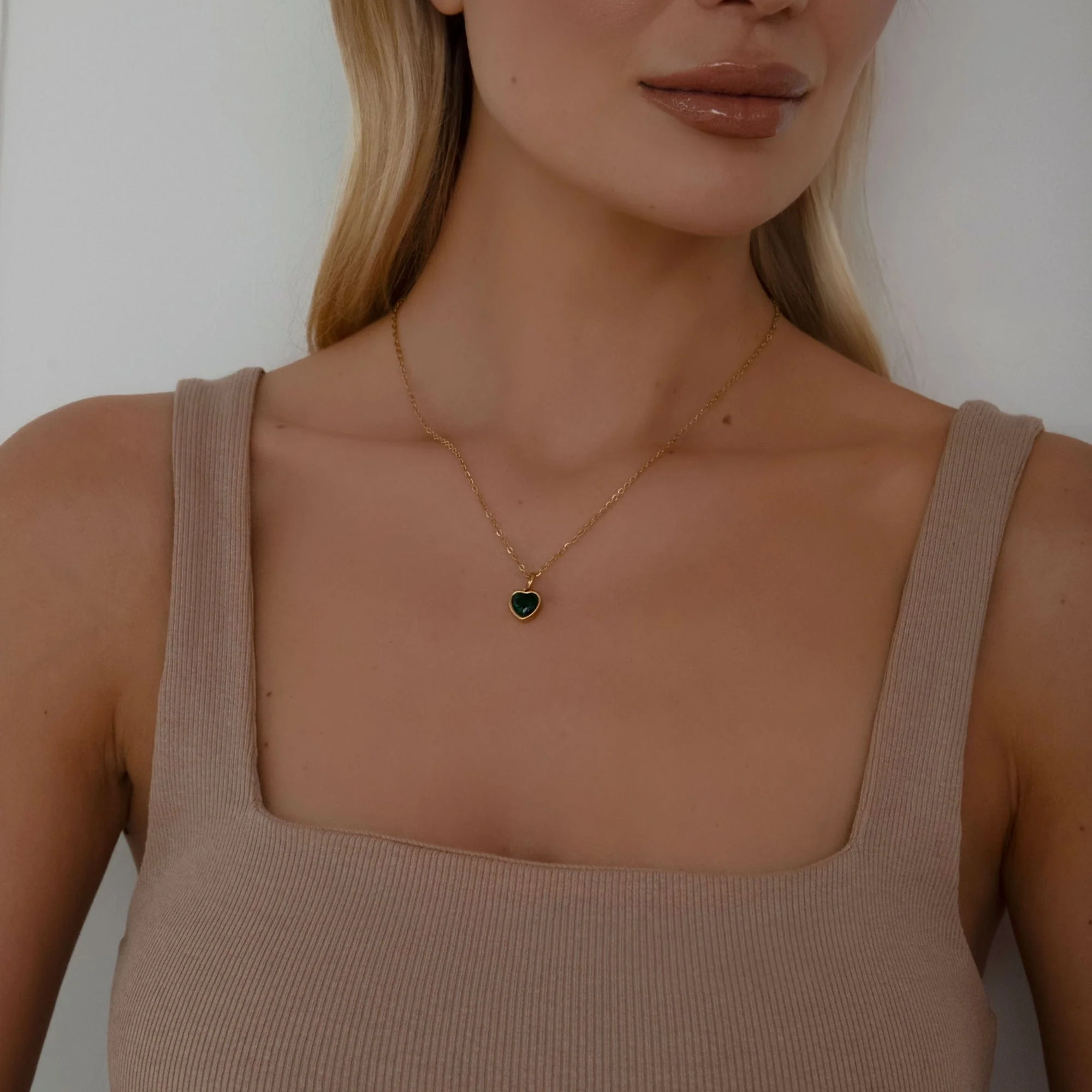 Love Heart Birthstone Necklace - Image 10