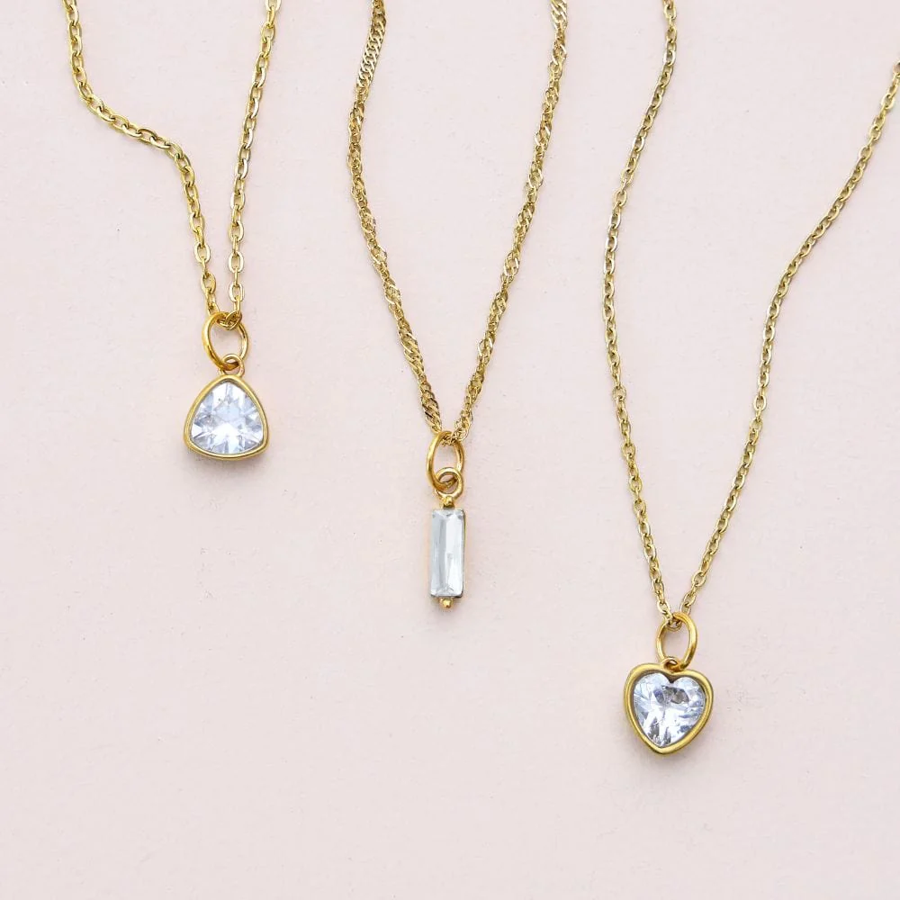 Quartet Birthstone Necklace - Image 16