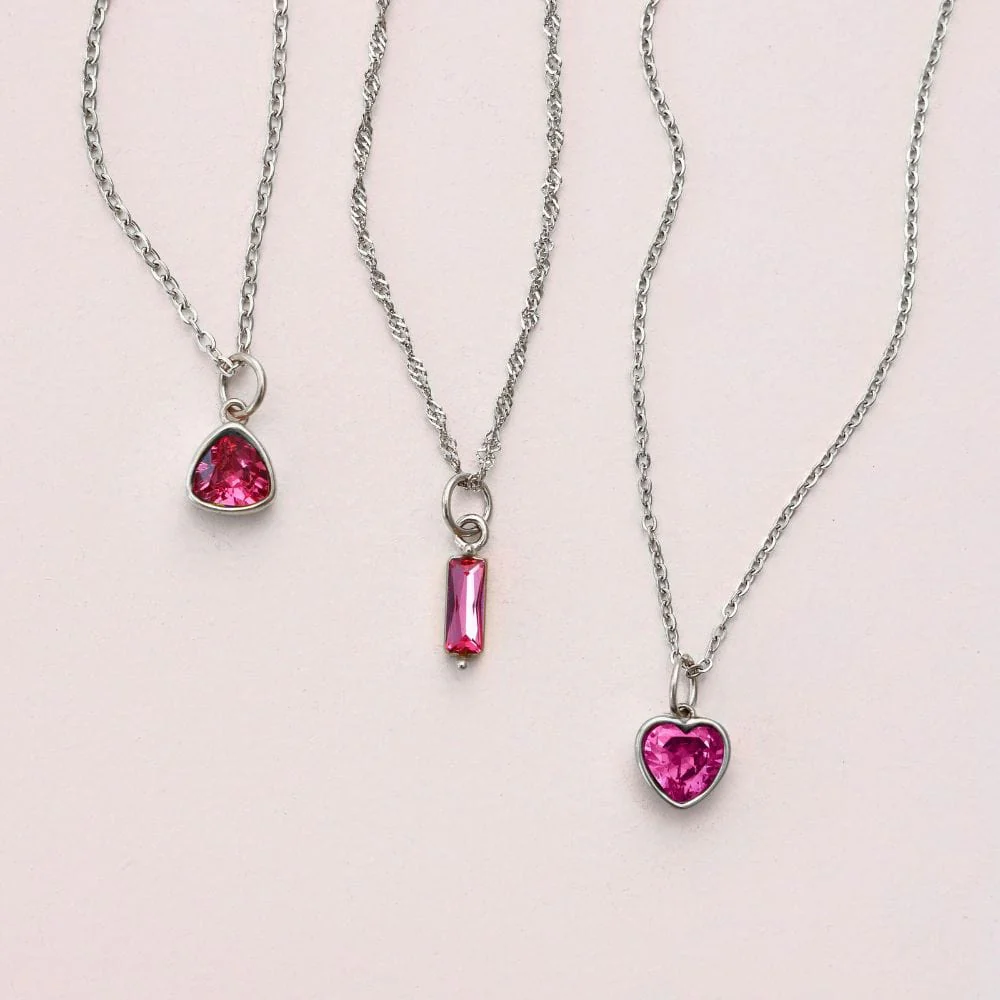Quartet Birthstone Necklace - Image 29