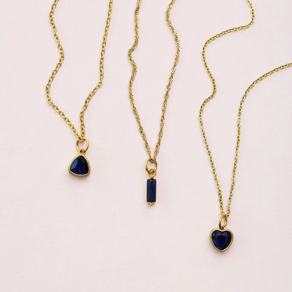 Quartet Birthstone Necklace - Image 26