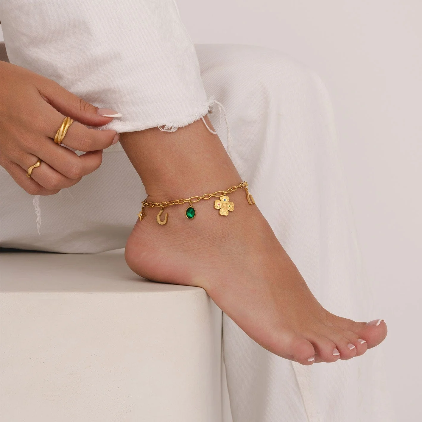 Lucky Girl Syndrome Anklet - Image 2