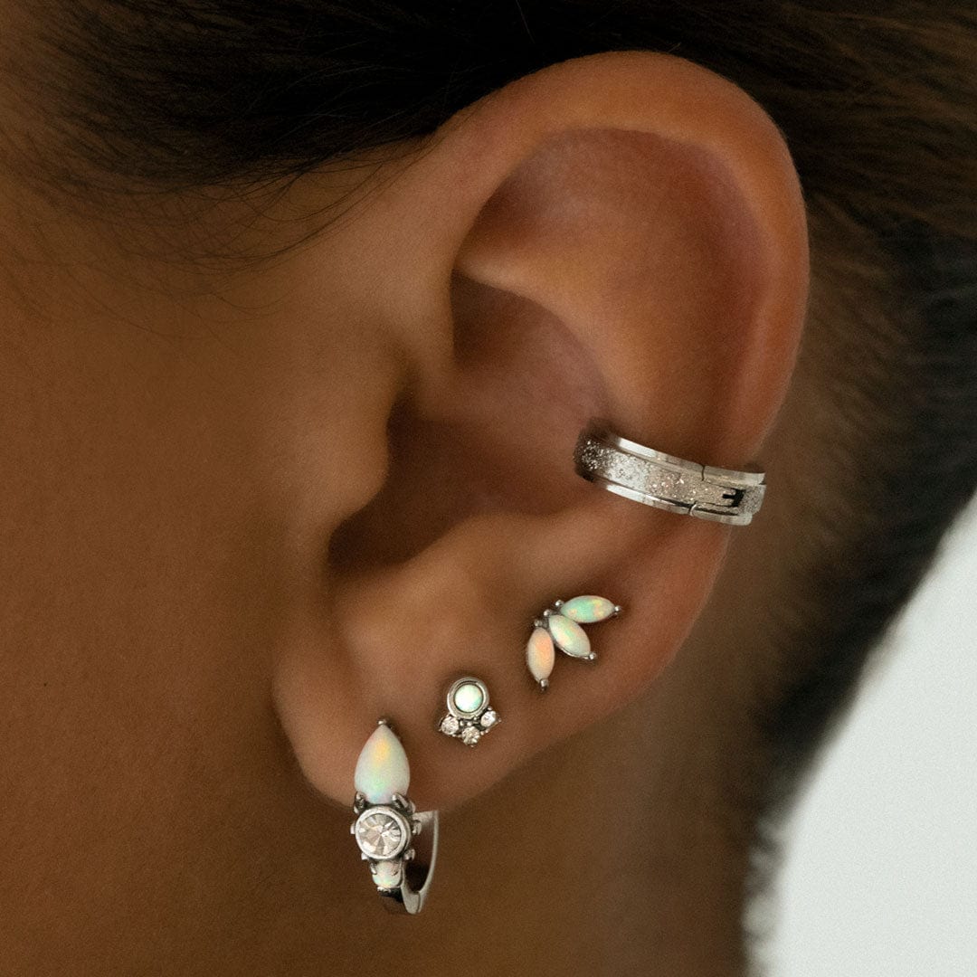 Mercury Opal Stud Earrings - Image 2