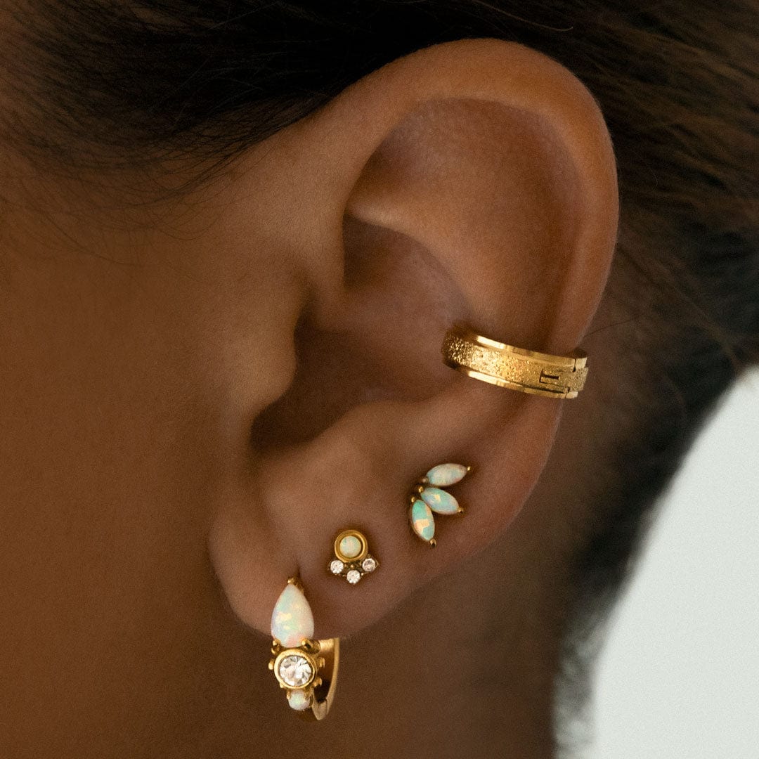 Mercury Opal Stud Earrings - Image 4