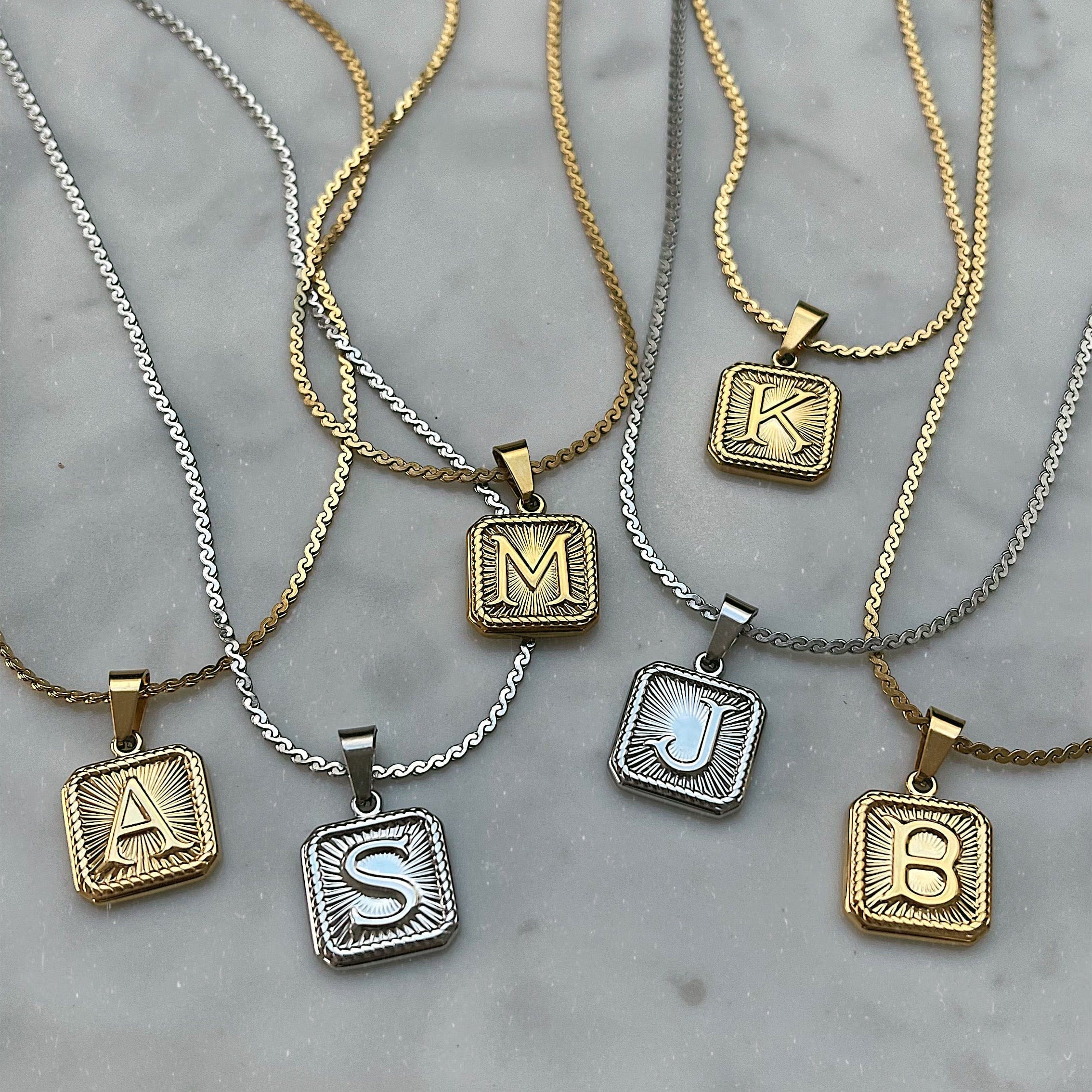 Mesmerise Initial Necklace - Image 2