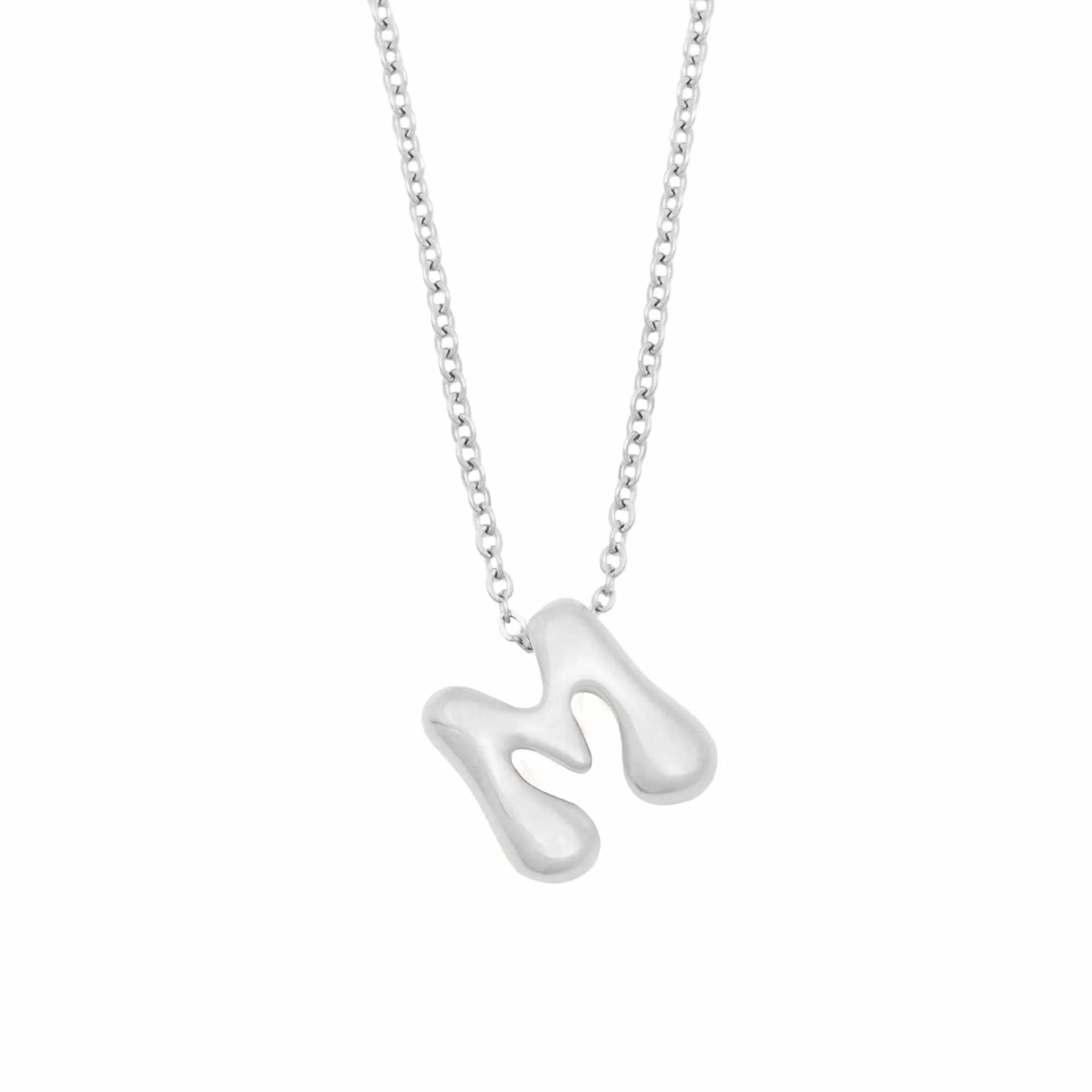 Molten Initial Necklace - Image 13