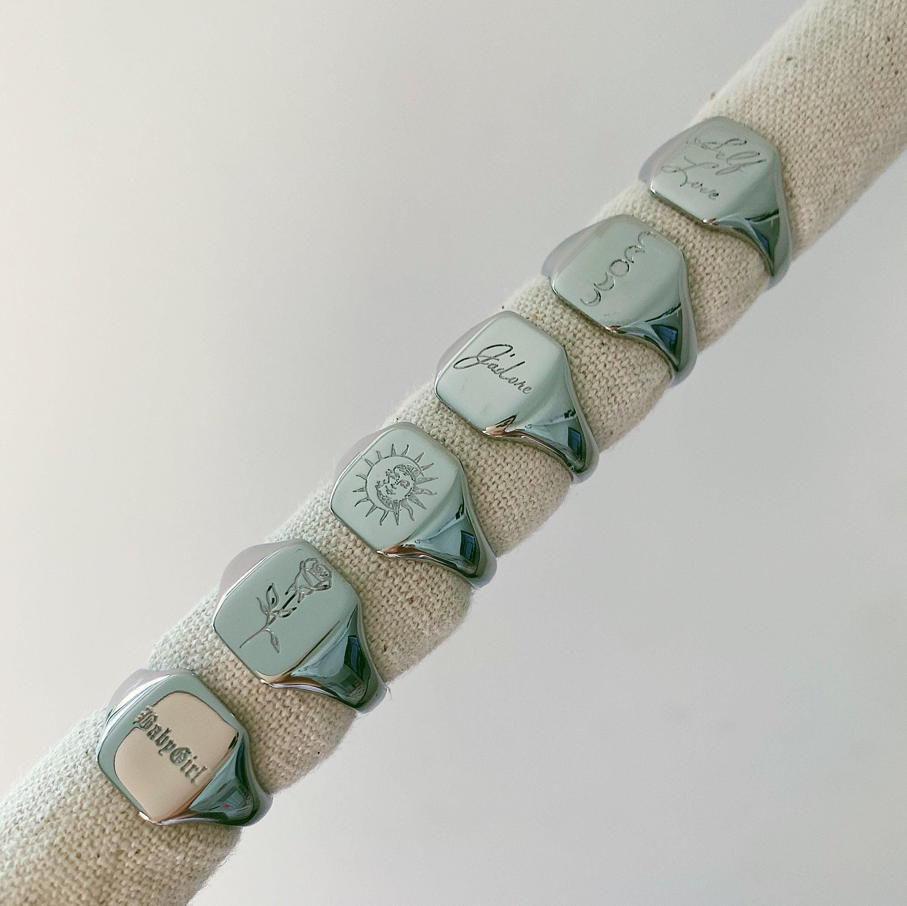 Moon Phases Signet Ring - Image 5