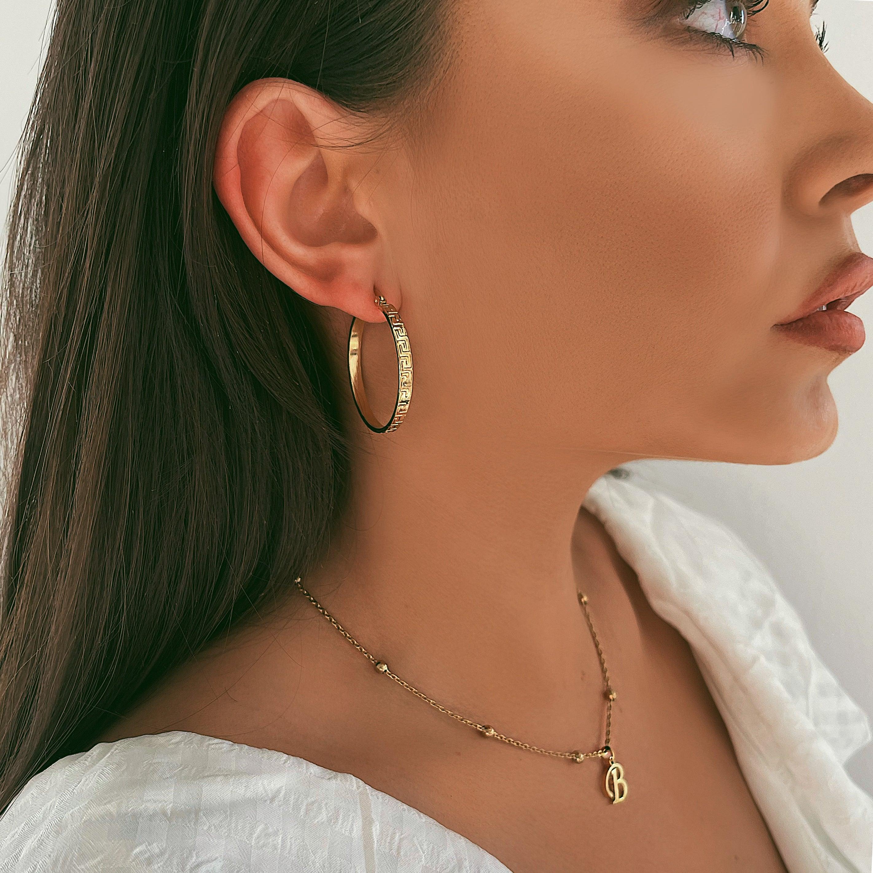 Morocco Hoop Earrings - Image 3