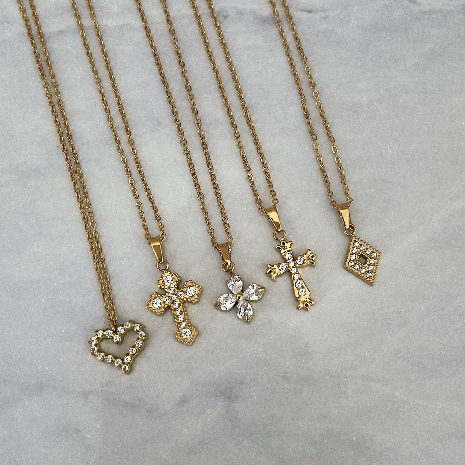 Natalya Cross Necklace - Image 9