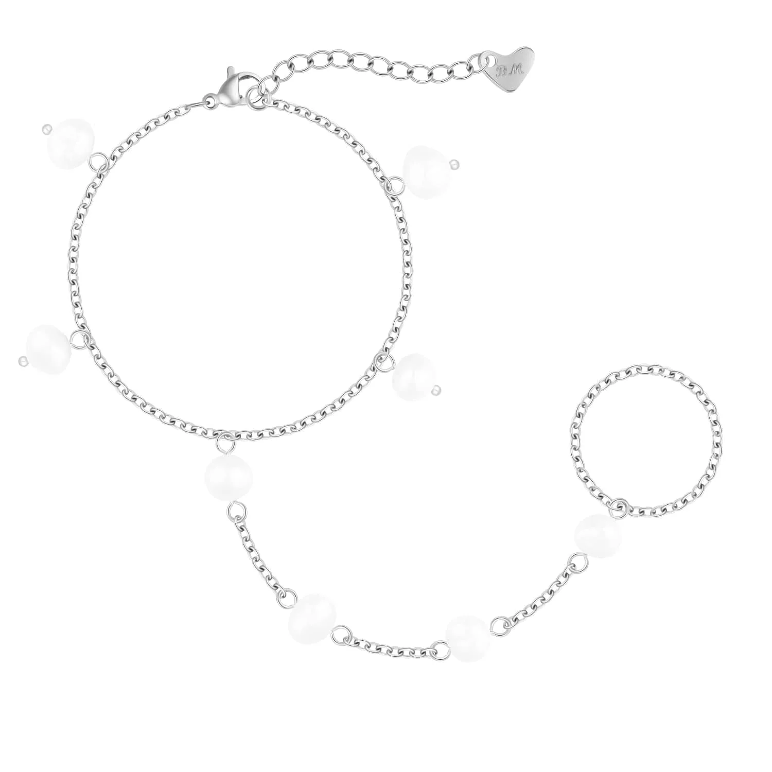 Nori Hand Chain Bracelet - Image 3