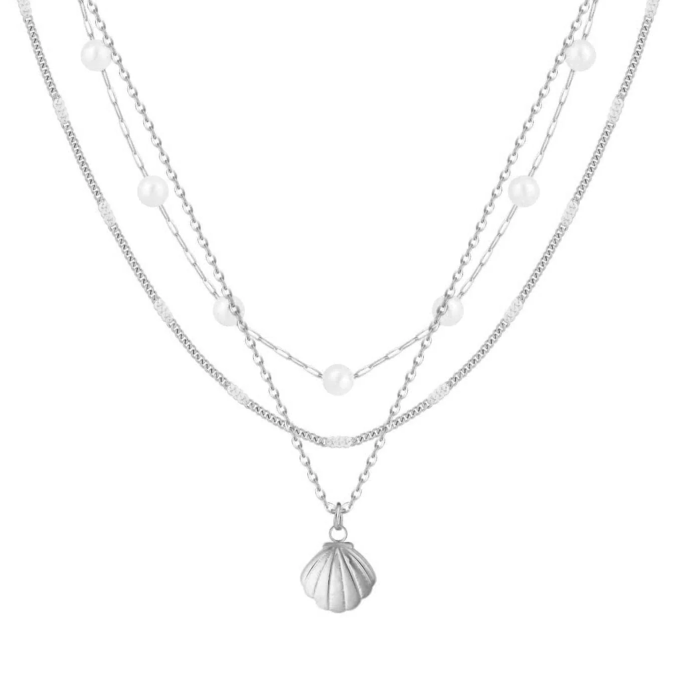 Oasis Pearl Layered Necklace - Image 9