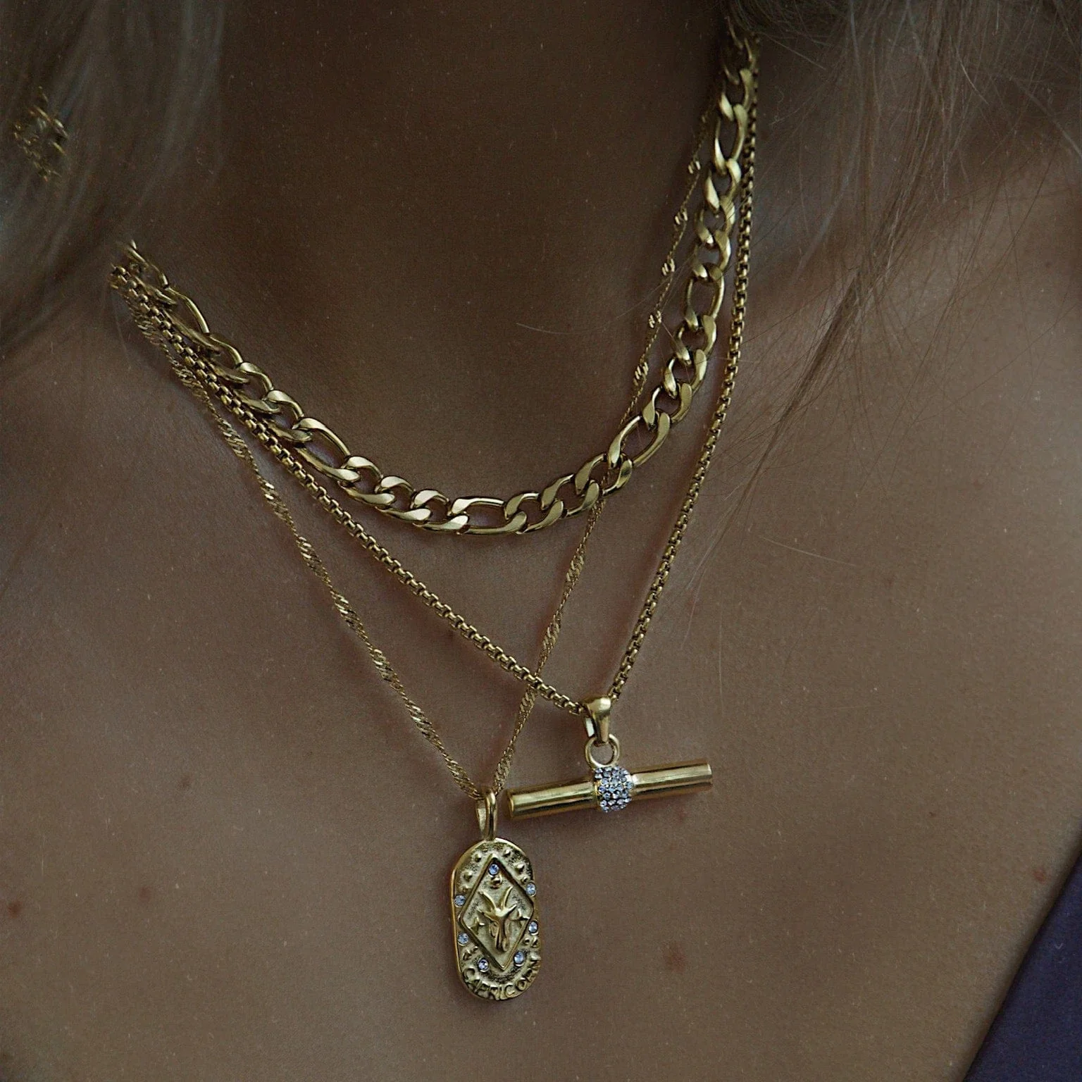 Octavia Tbar Necklace - Image 4