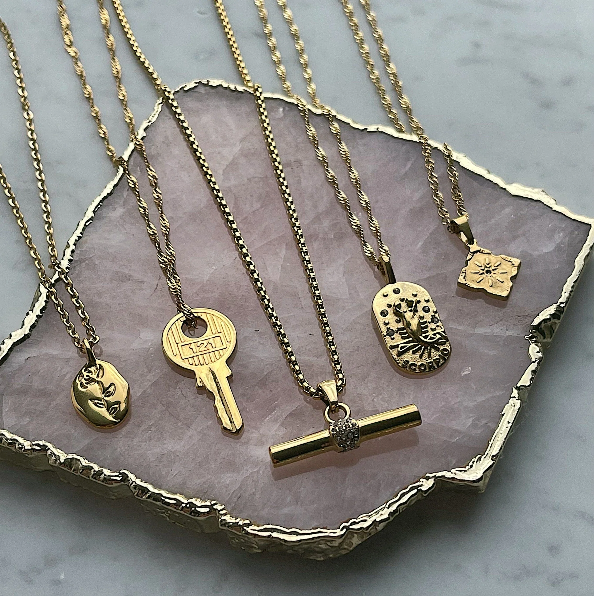 Octavia Tbar Necklace - Image 5