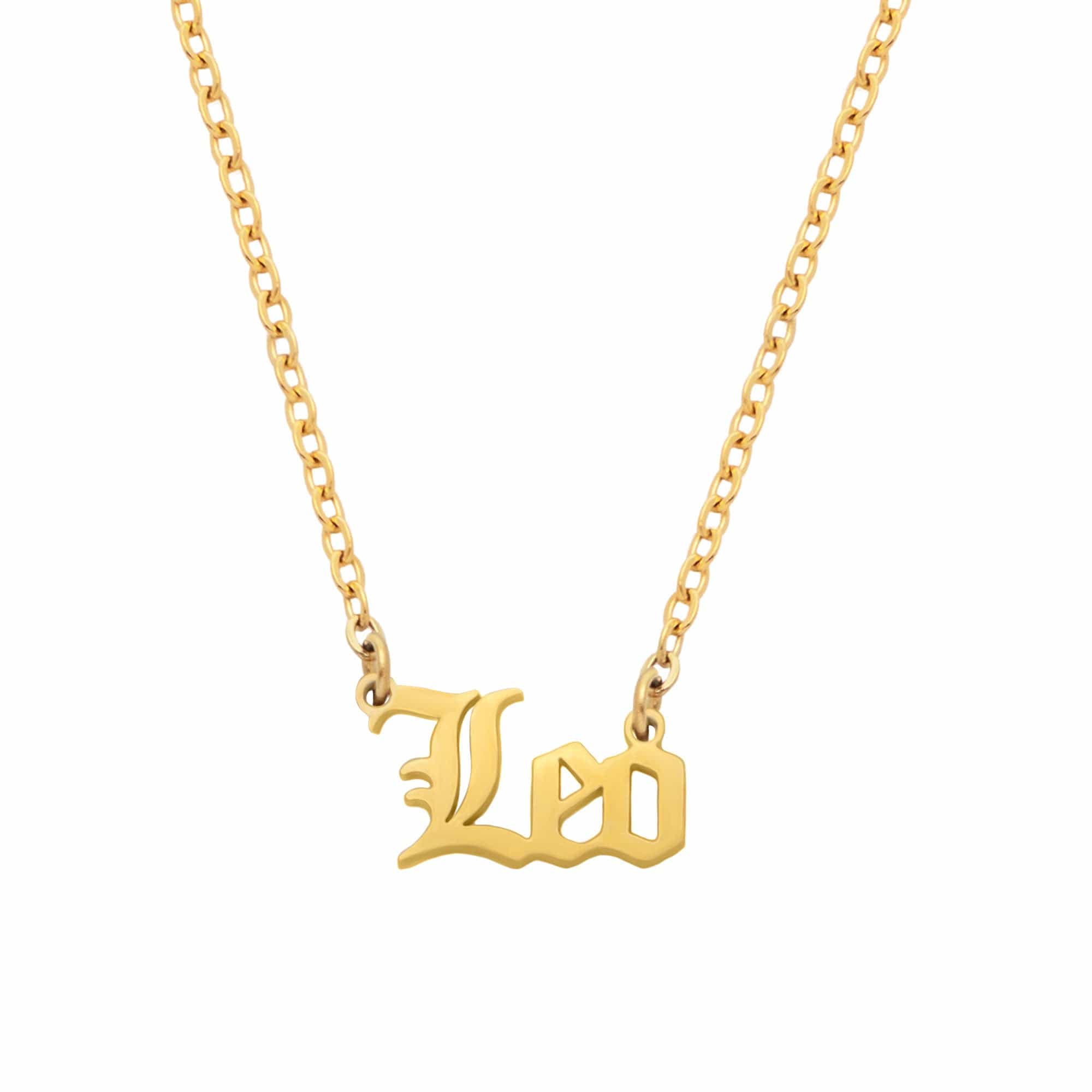 Old English Zodiac Necklace - Image 38