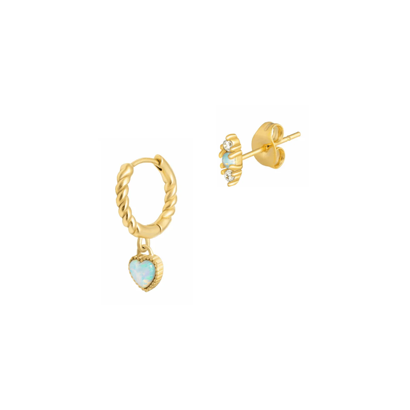 Opal Earring Set